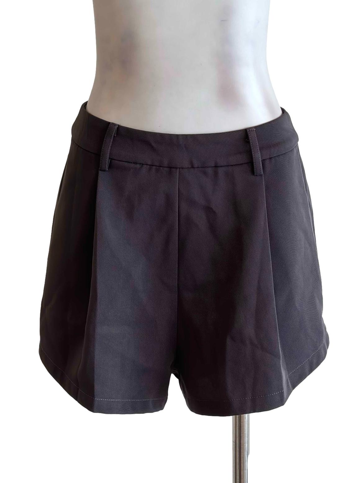 Dark Grey Suit Short