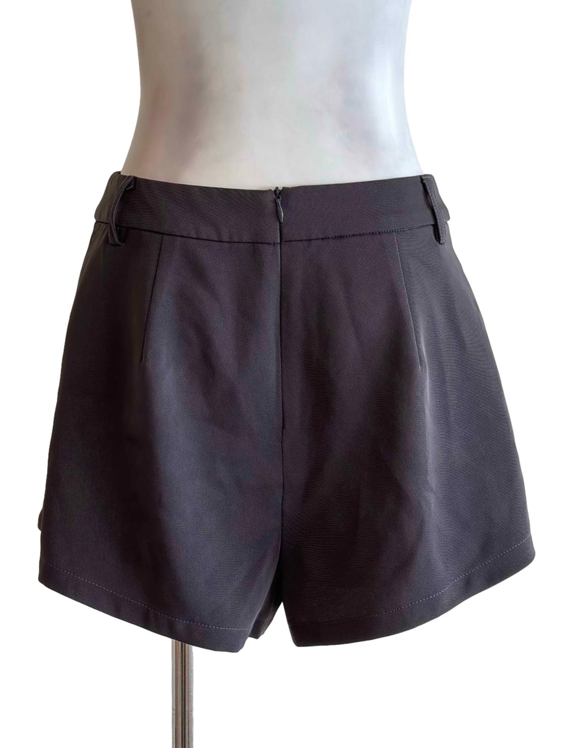 Dark Grey Suit Short