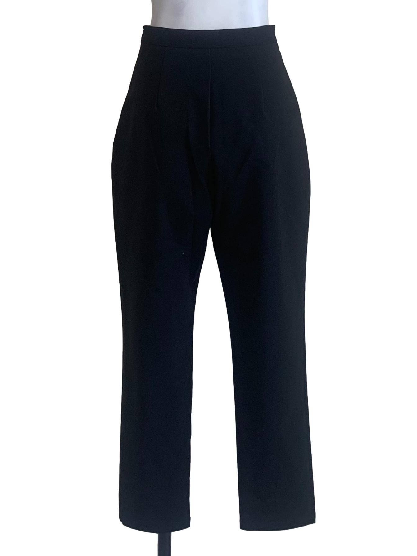 Oil Black Jodhpurs Pants LB