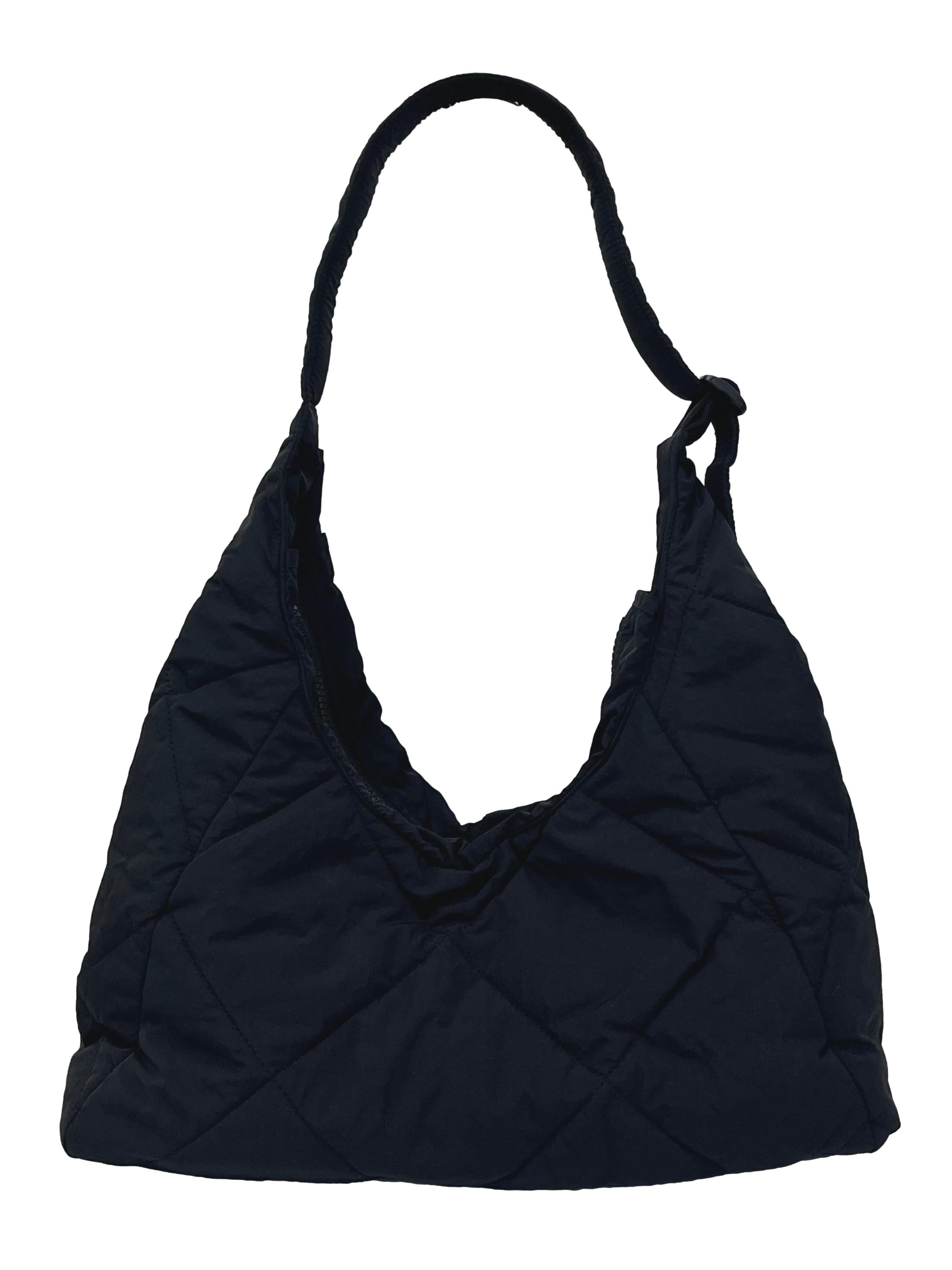 Black Quilted Shoulder Bag