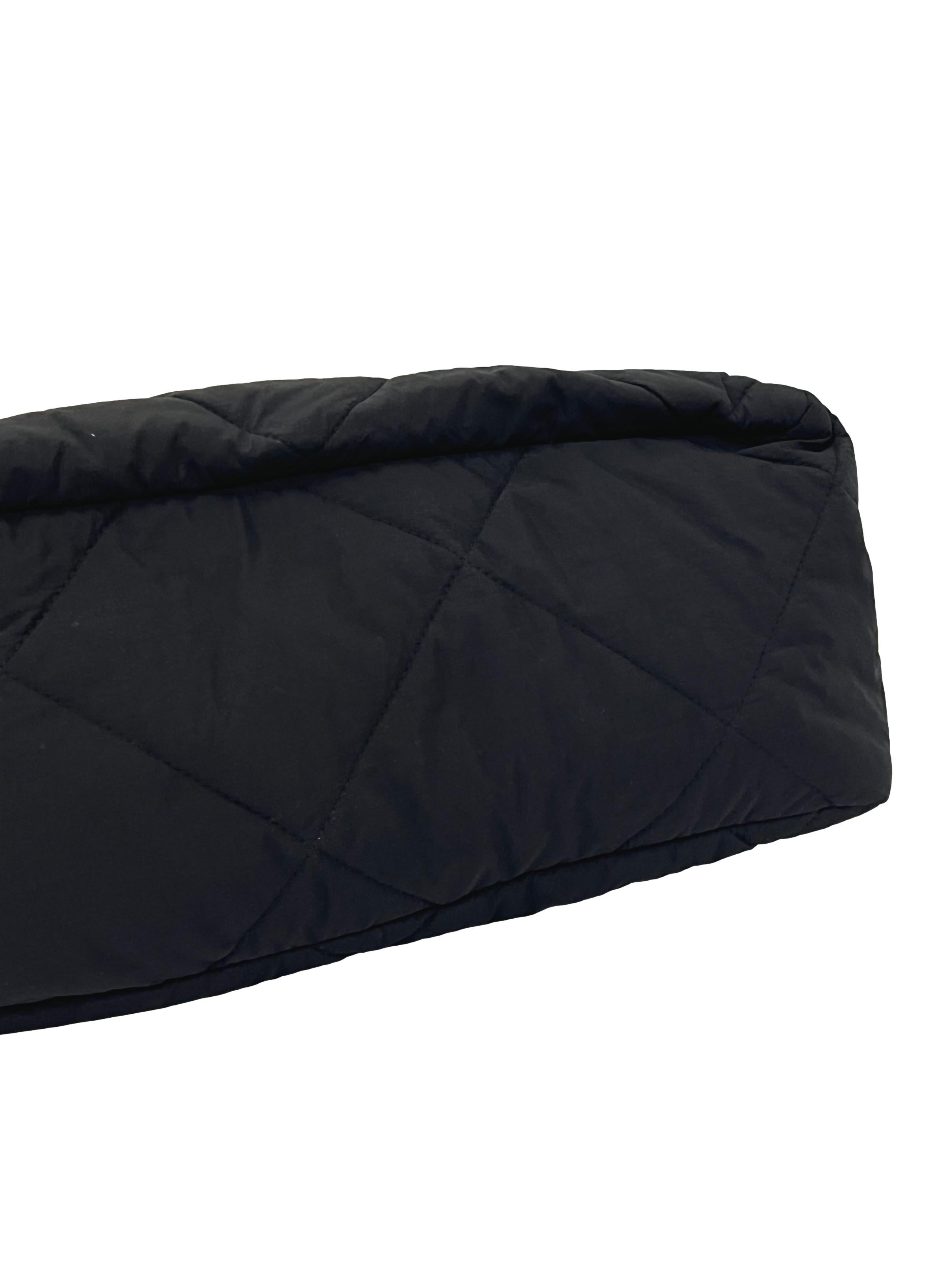 Black Quilted Shoulder Bag