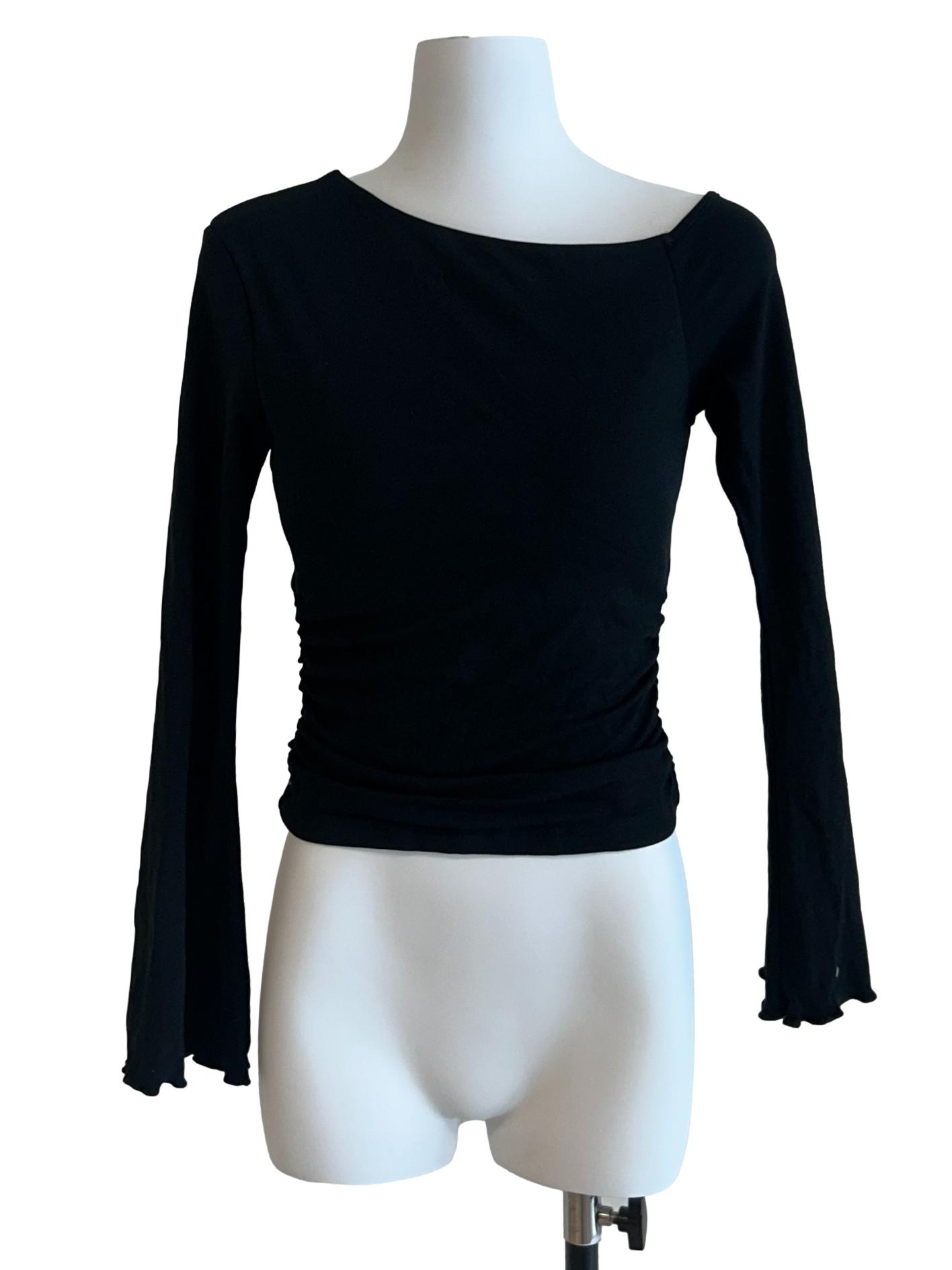 Jet Black Padded Top