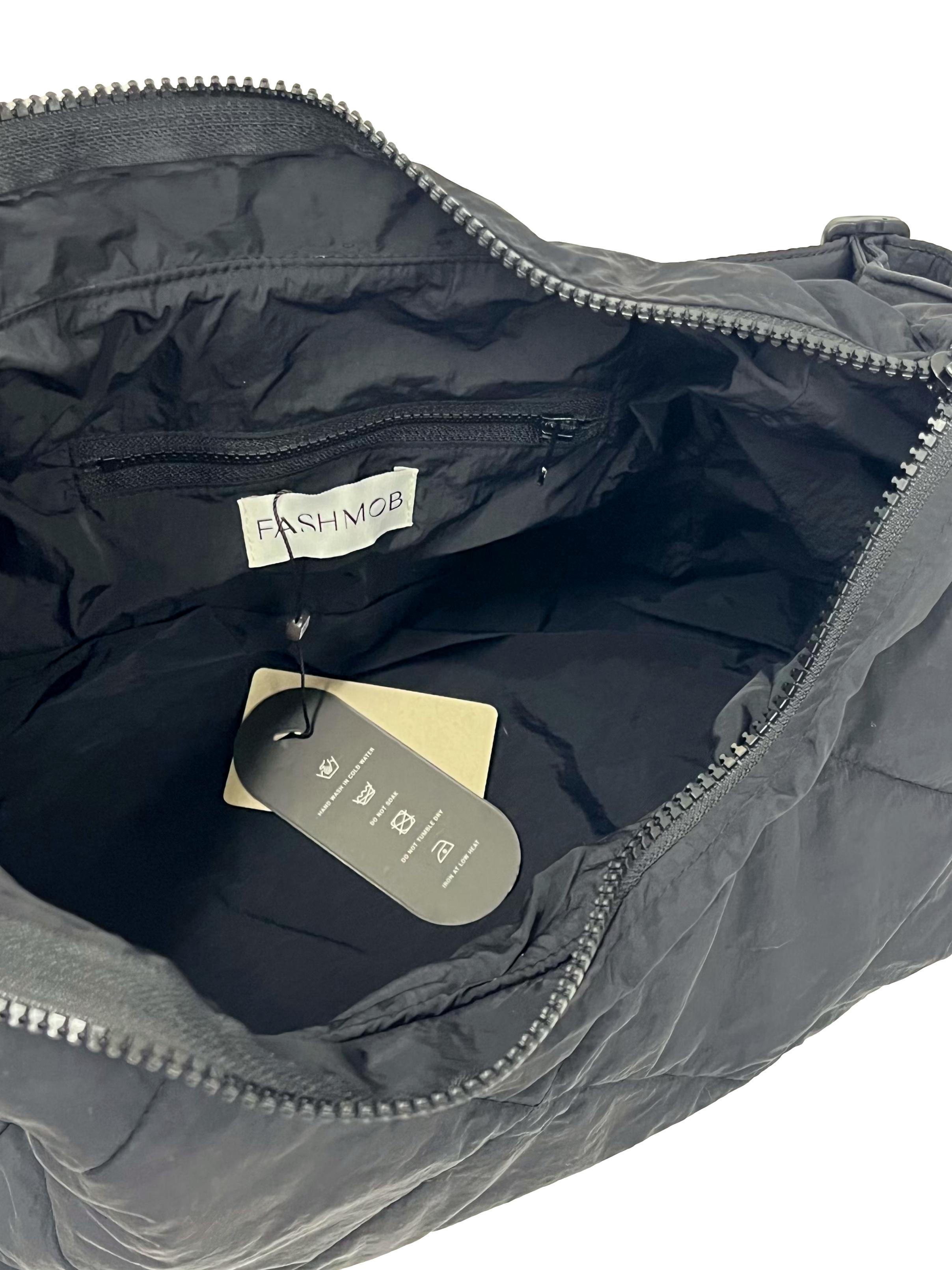 Black Quilted Shoulder Bag