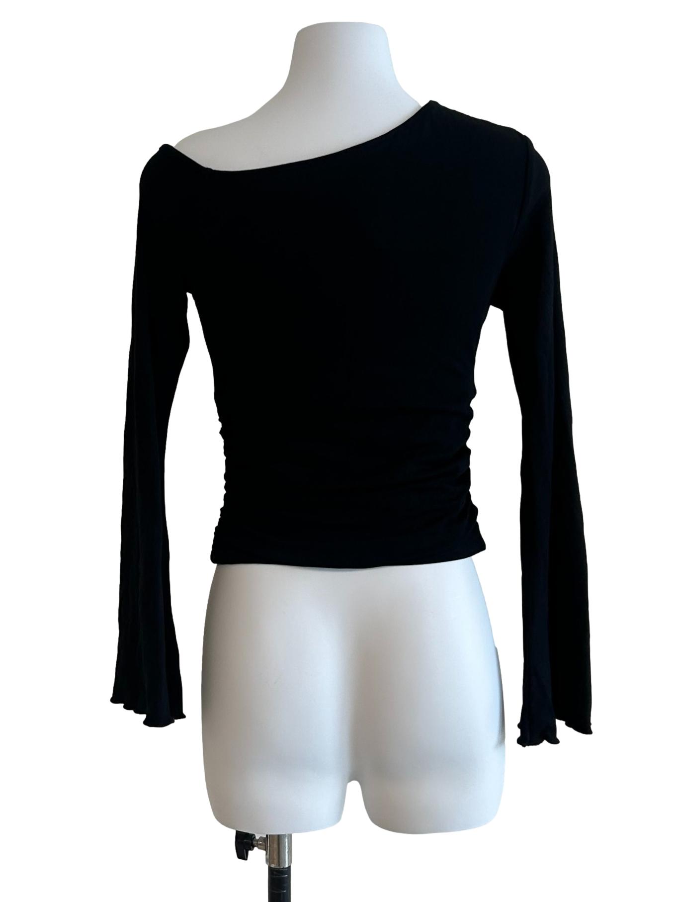 Jet Black Padded Top