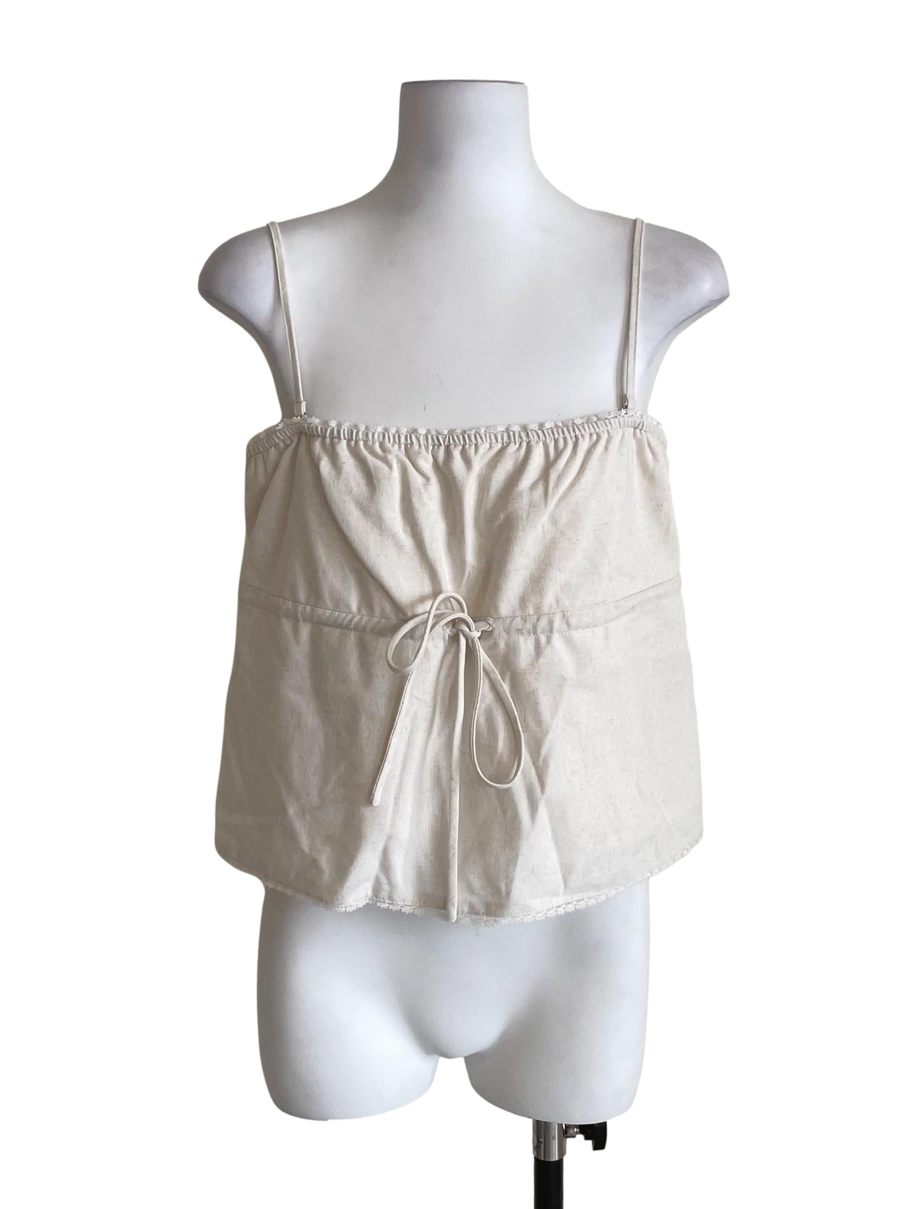 Alabaster White Lace Petite Camisole