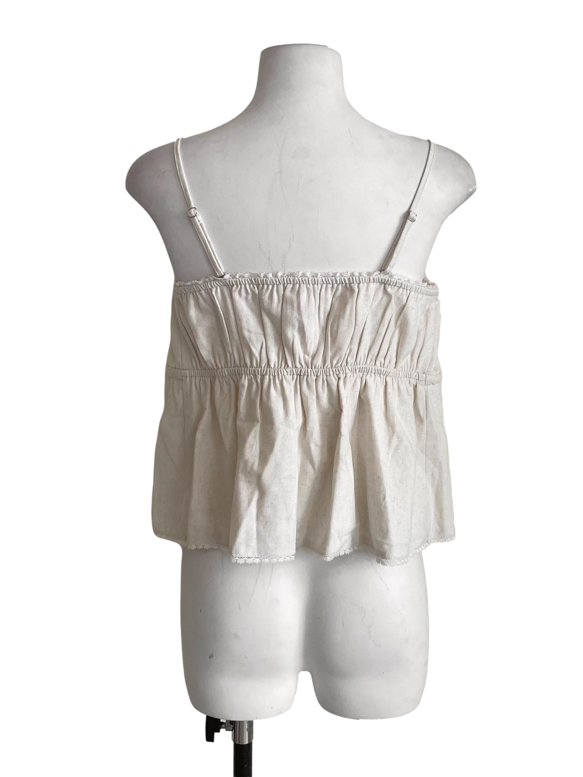 Alabaster White Lace Petite Camisole