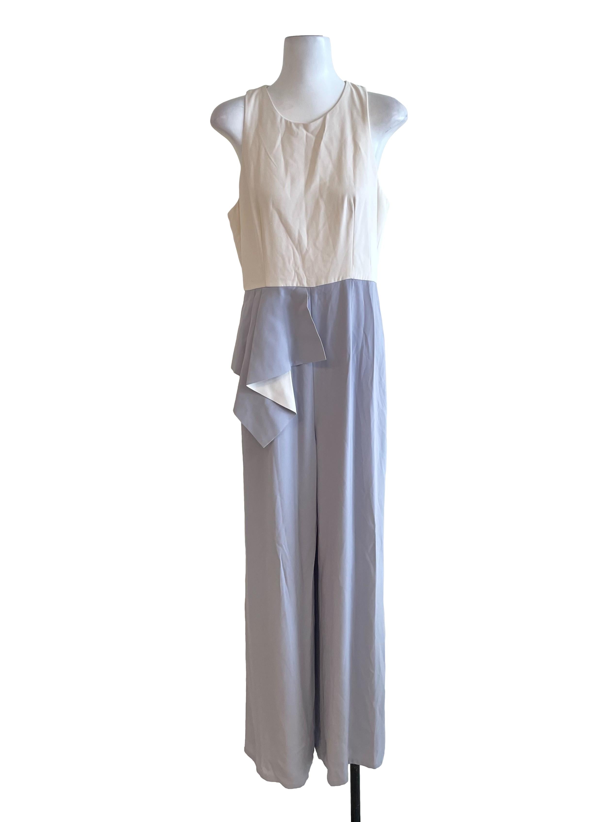 Periwinkle Blue Sleeveless Jumpsuit