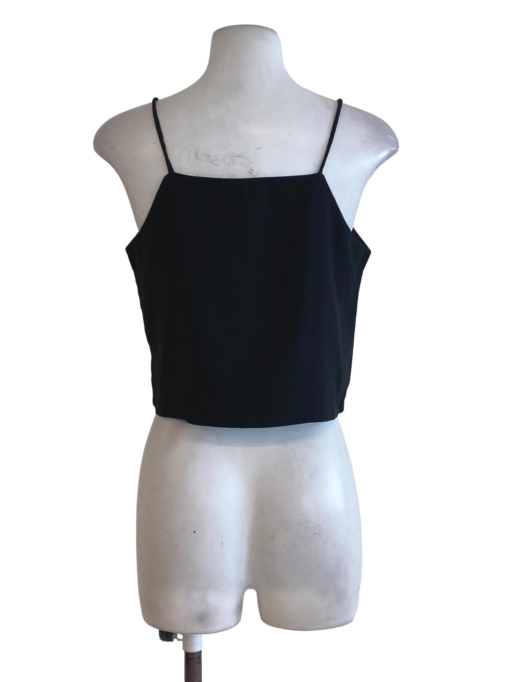 Black Sleeveless Camisole