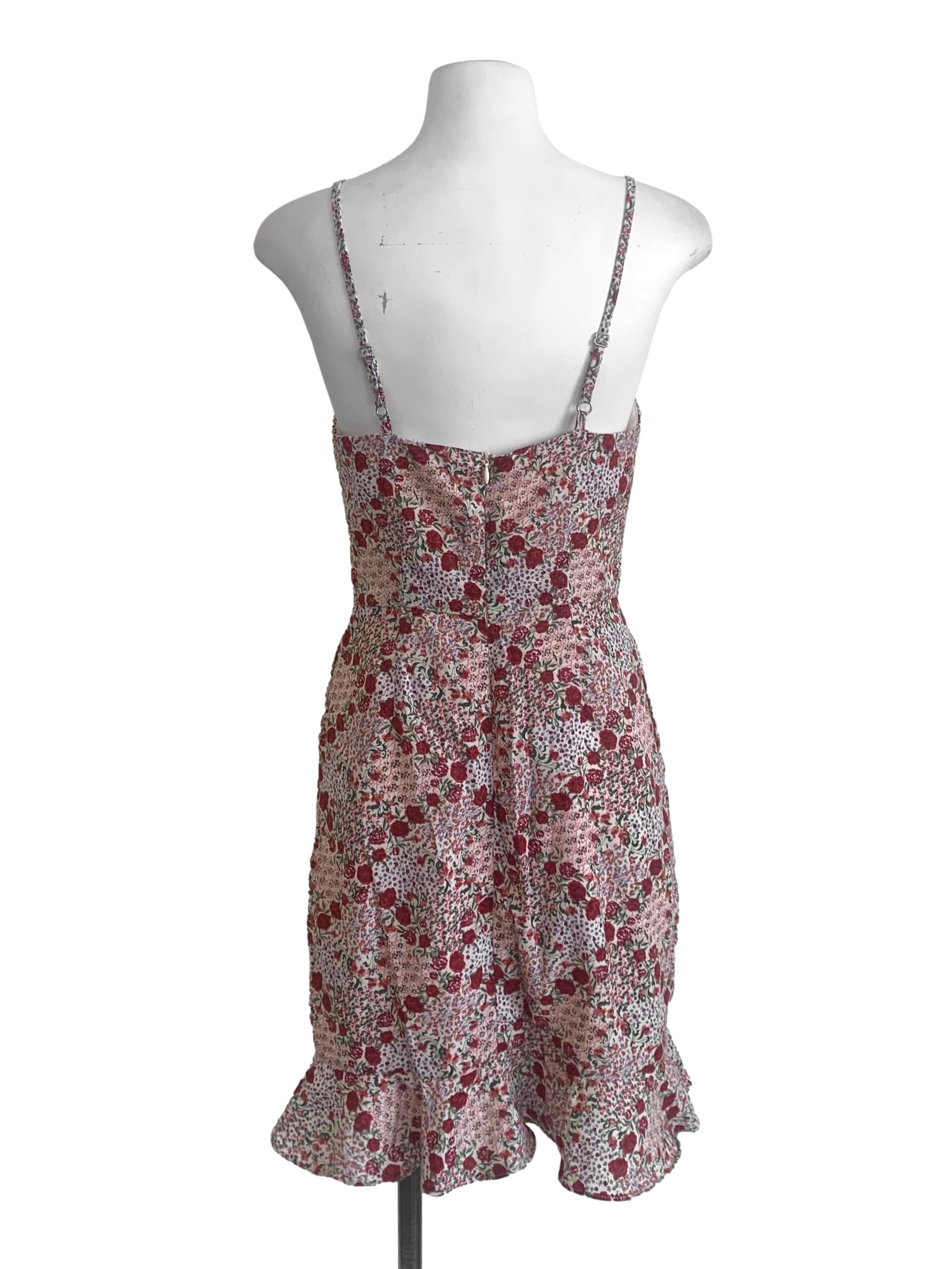 Lemonade Pink Floral Pattern Dress