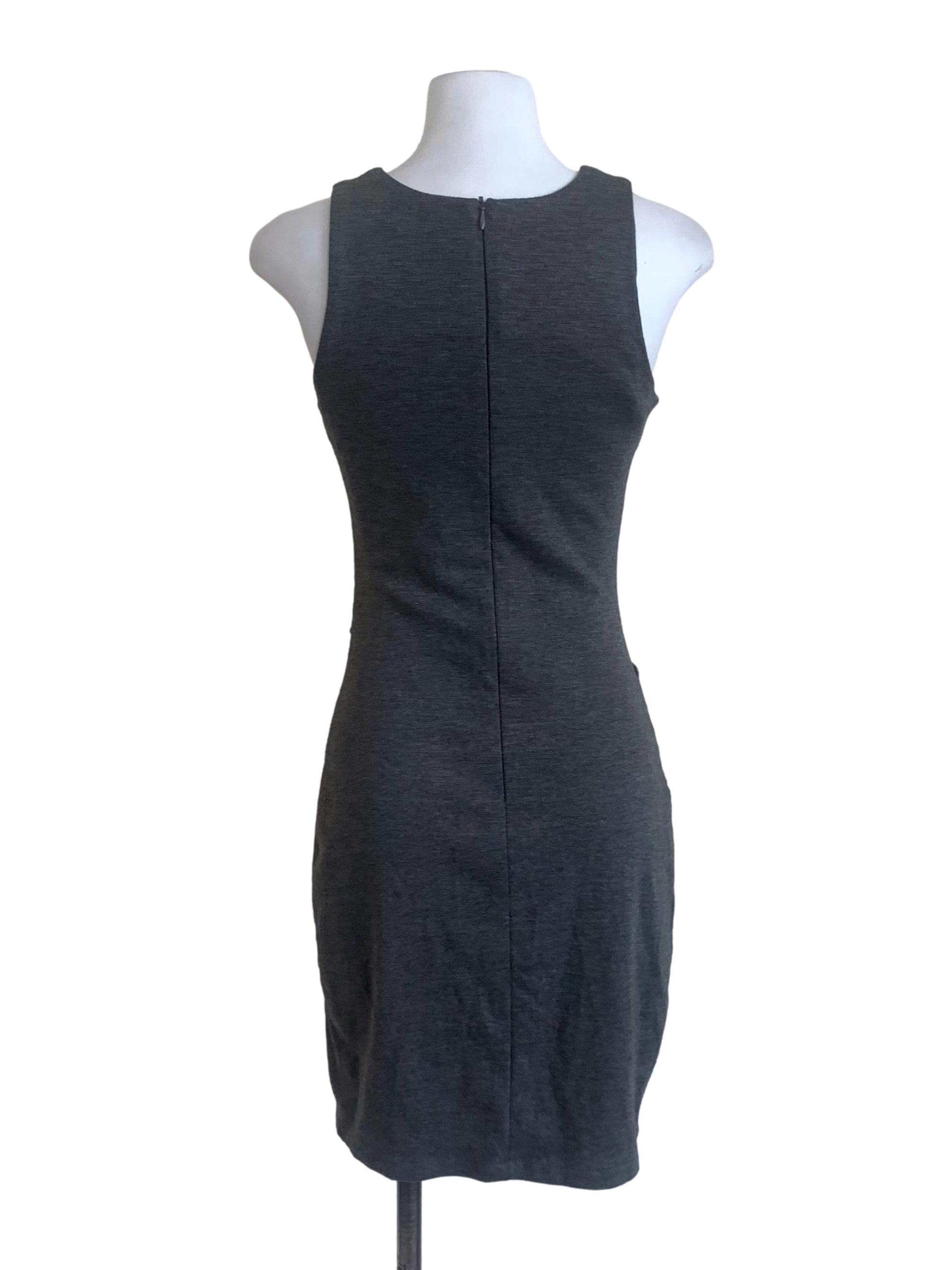 Smoke Grey Bodycon Dress