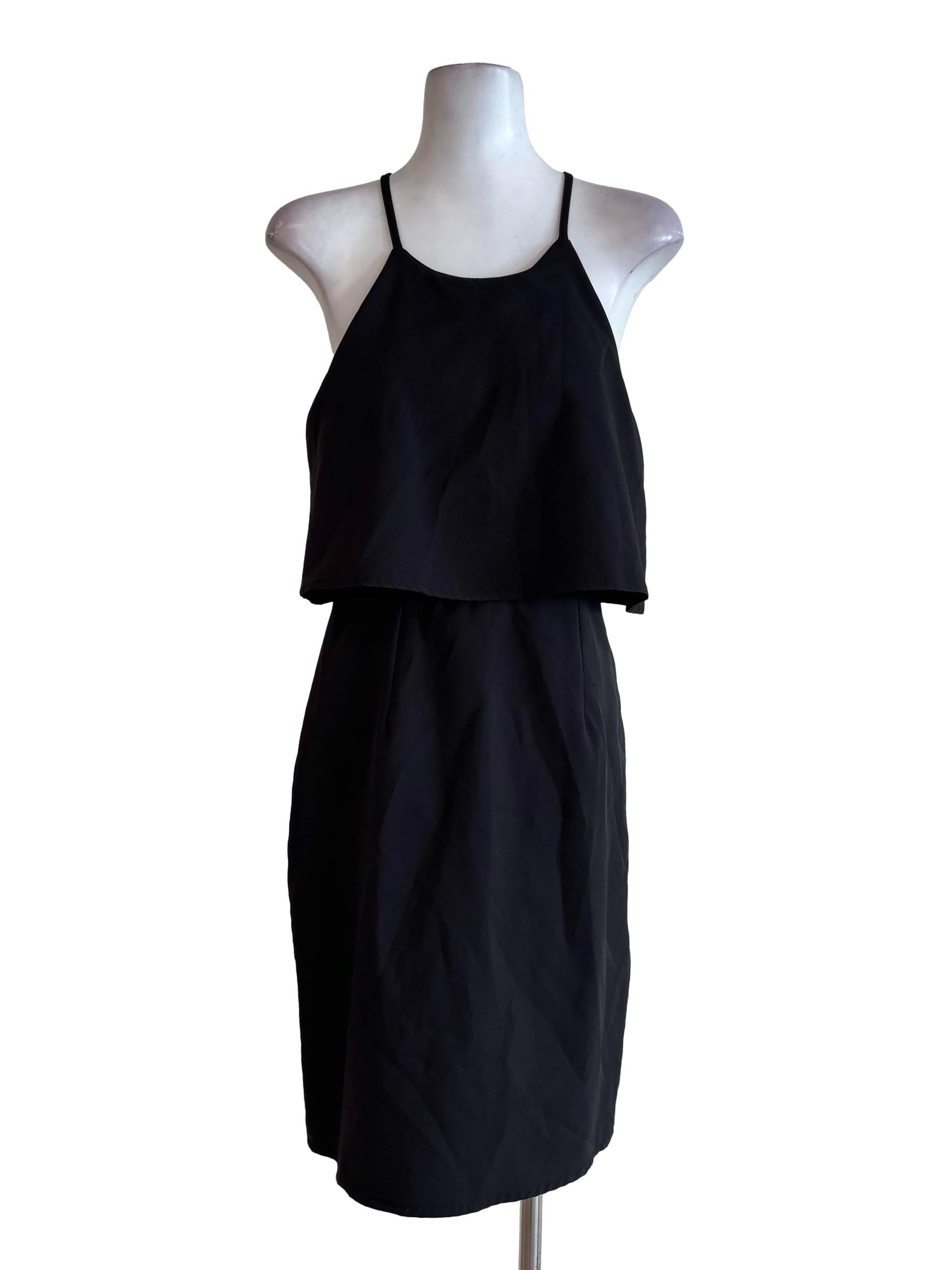 Black Halter Dress