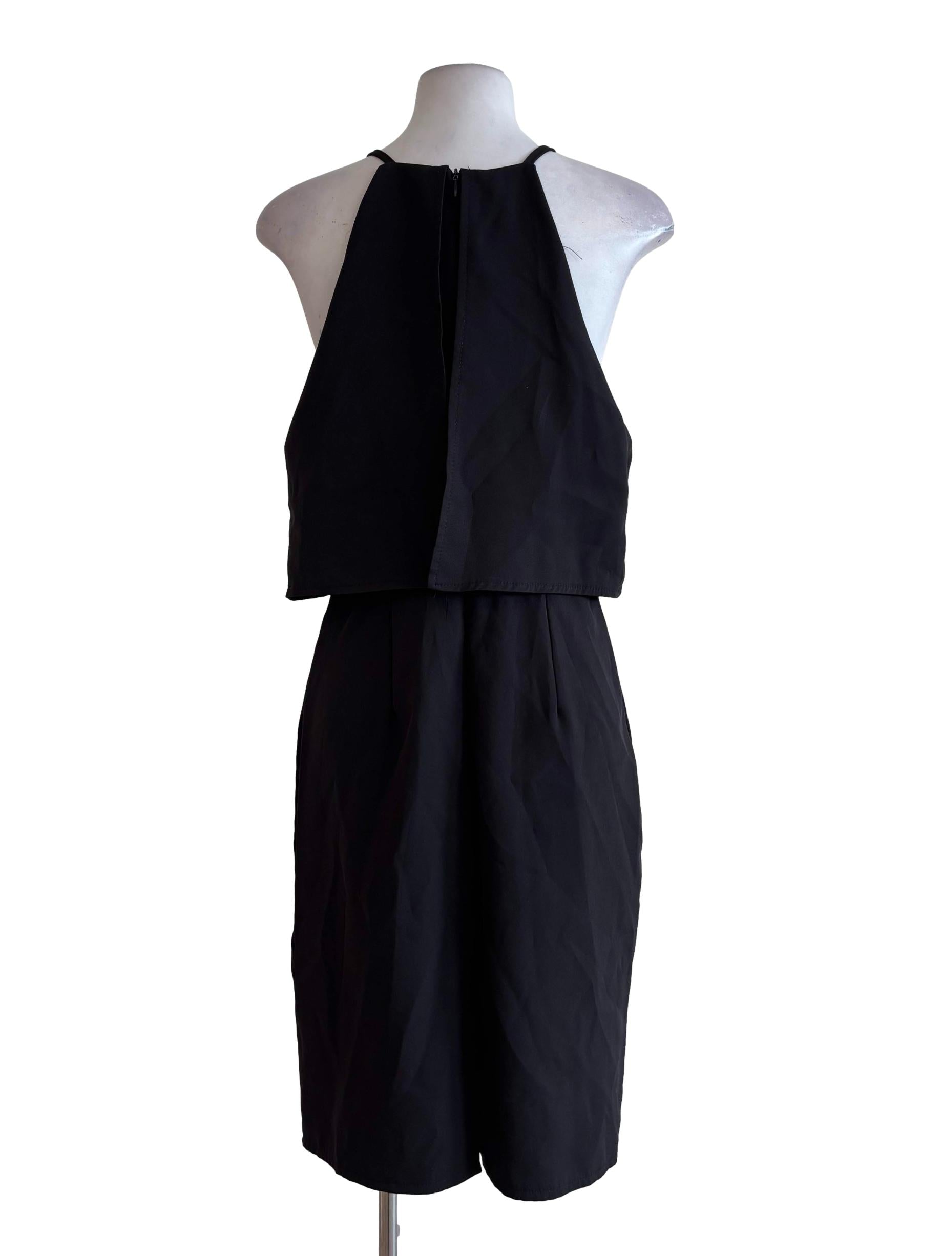 Black Halter Dress