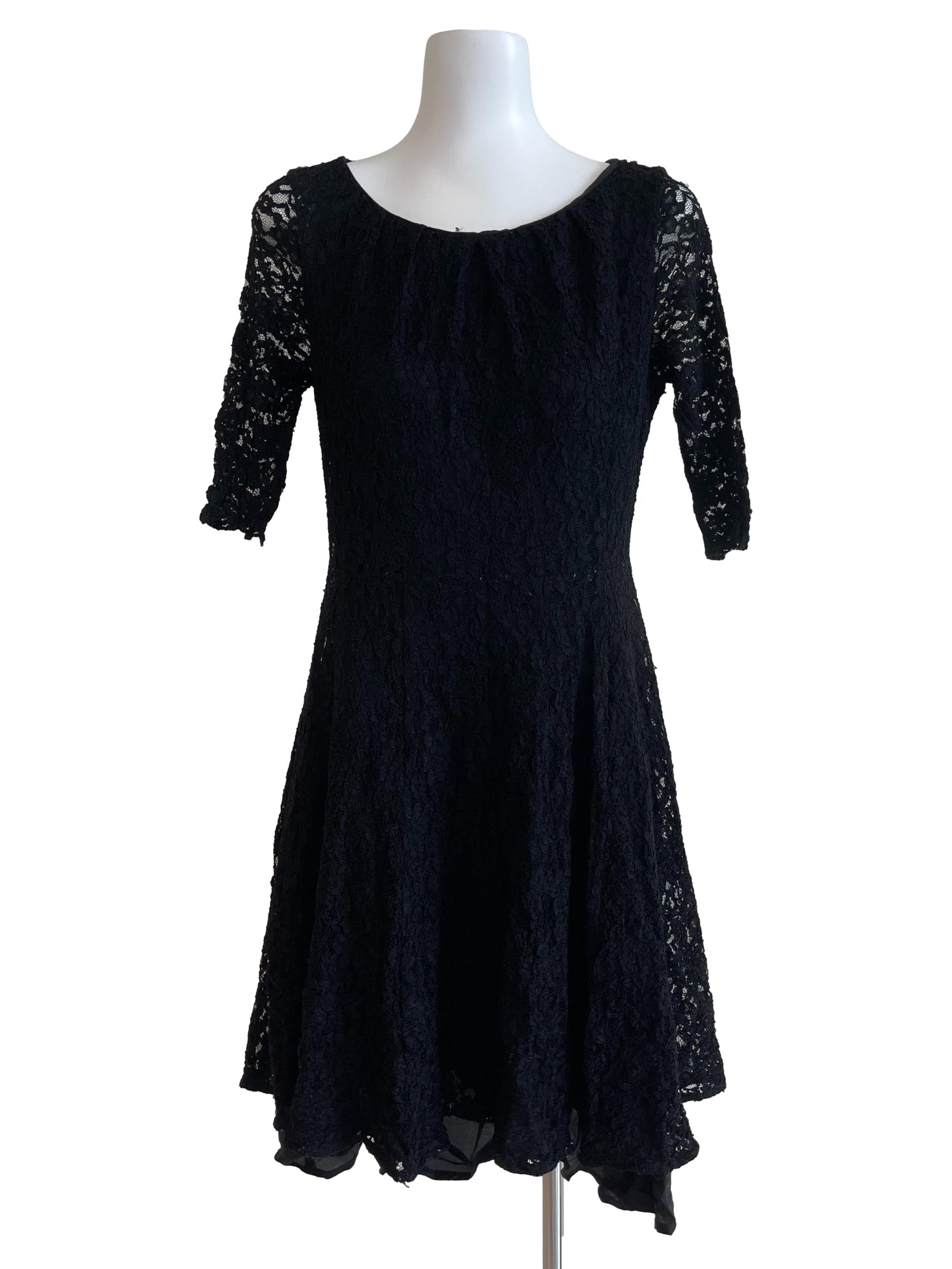 Onyx Lacey Dress