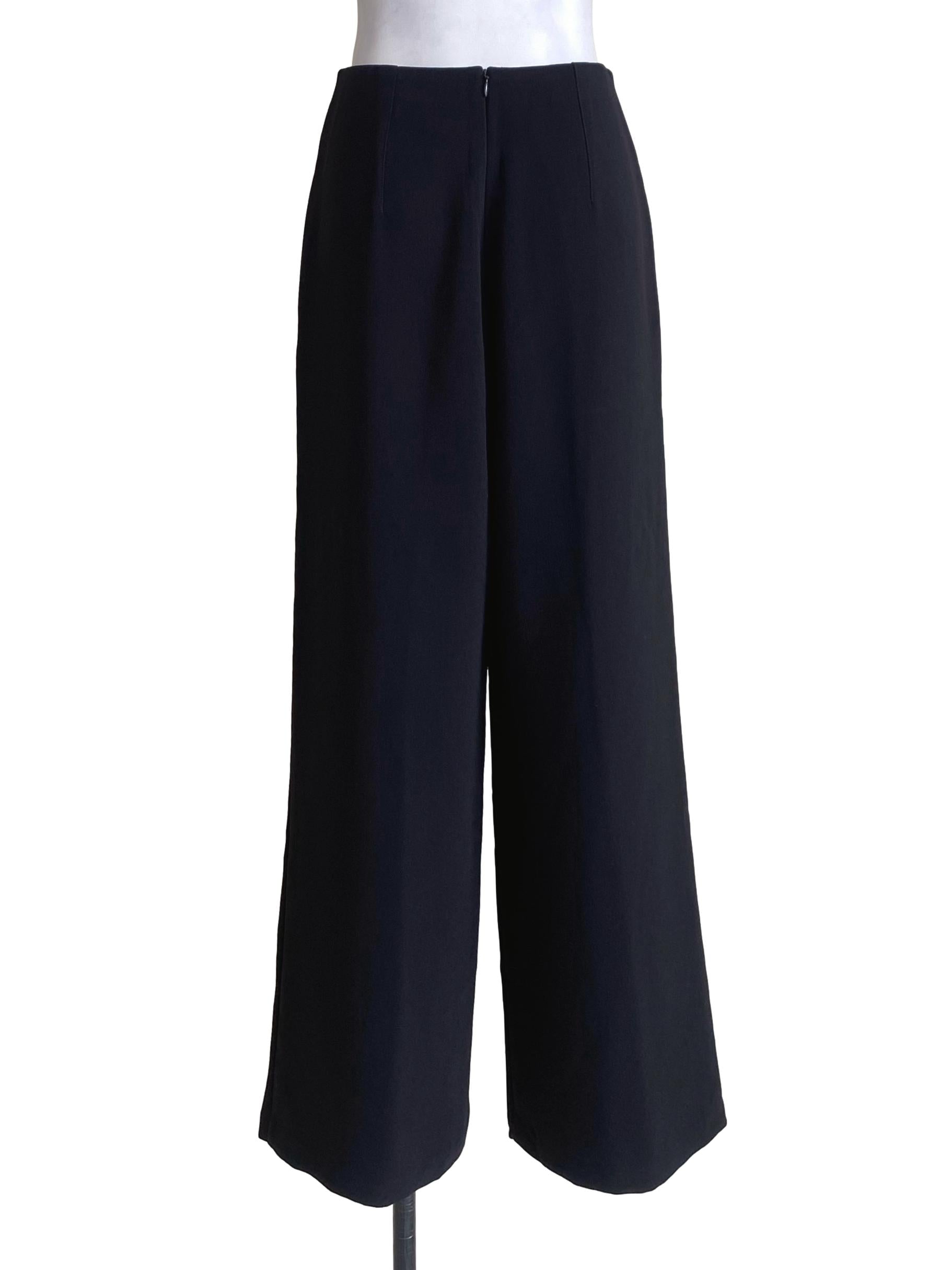 Coal Black Formal Anti Slip Band Formal Pants LB