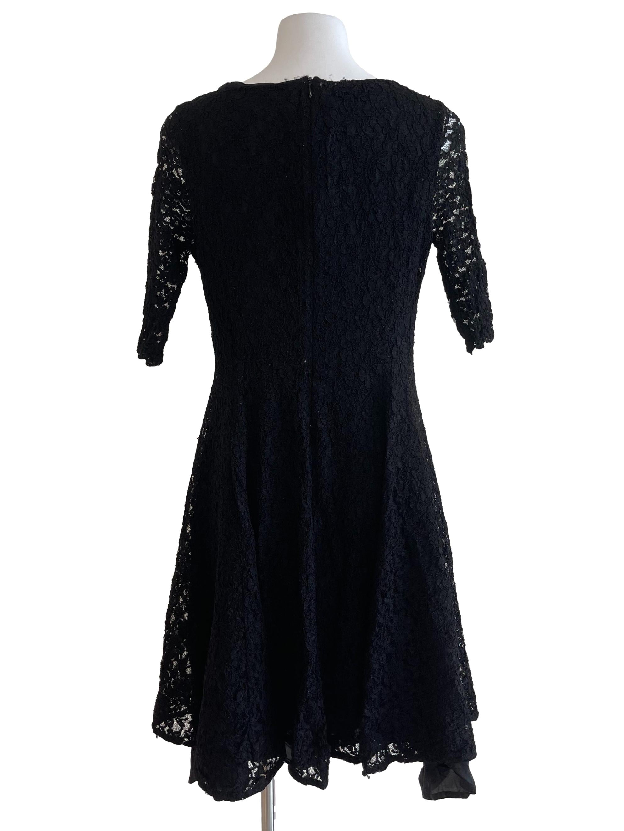 Onyx Lacey Dress