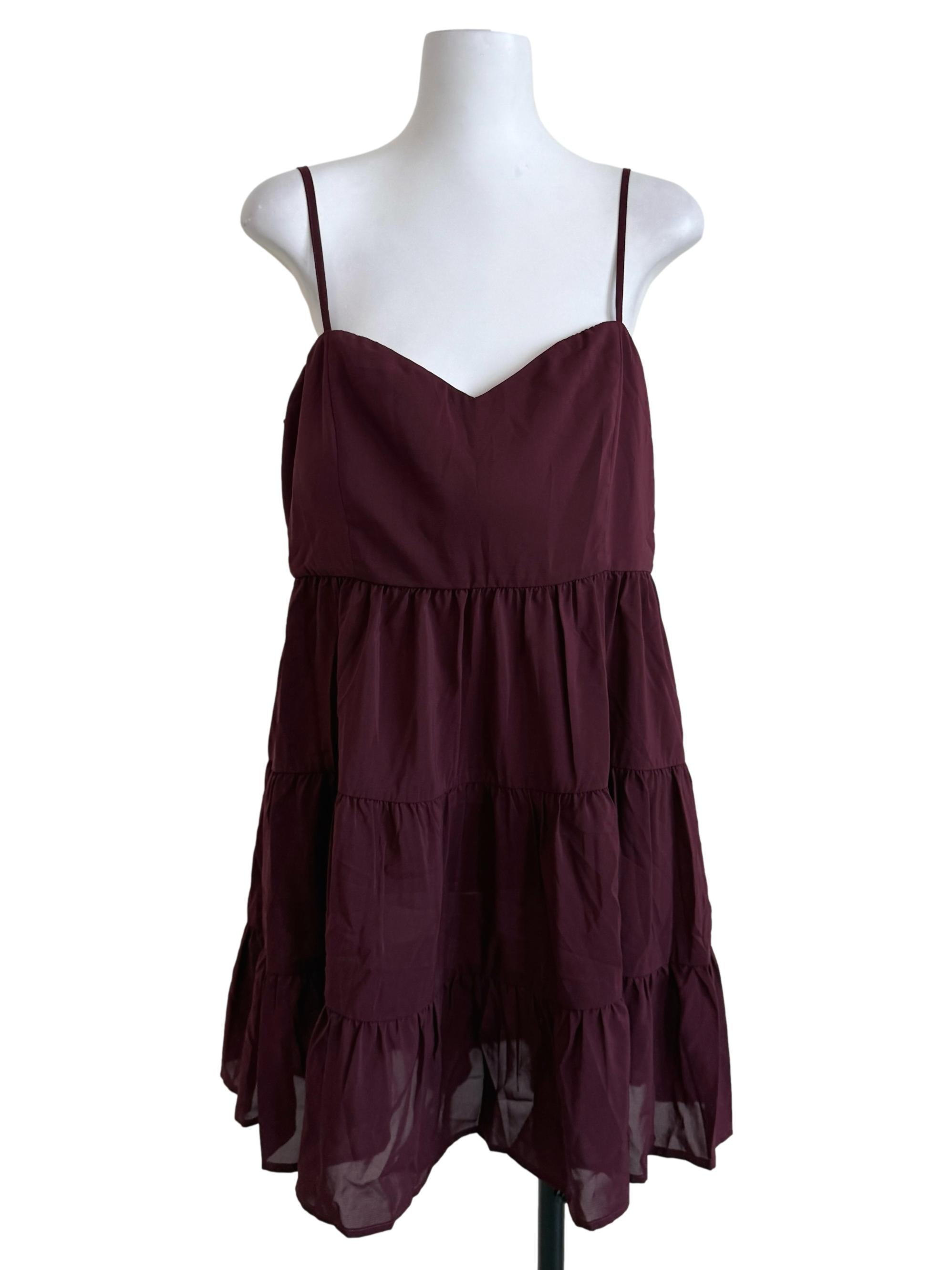 Scarlet Red Empire Dress