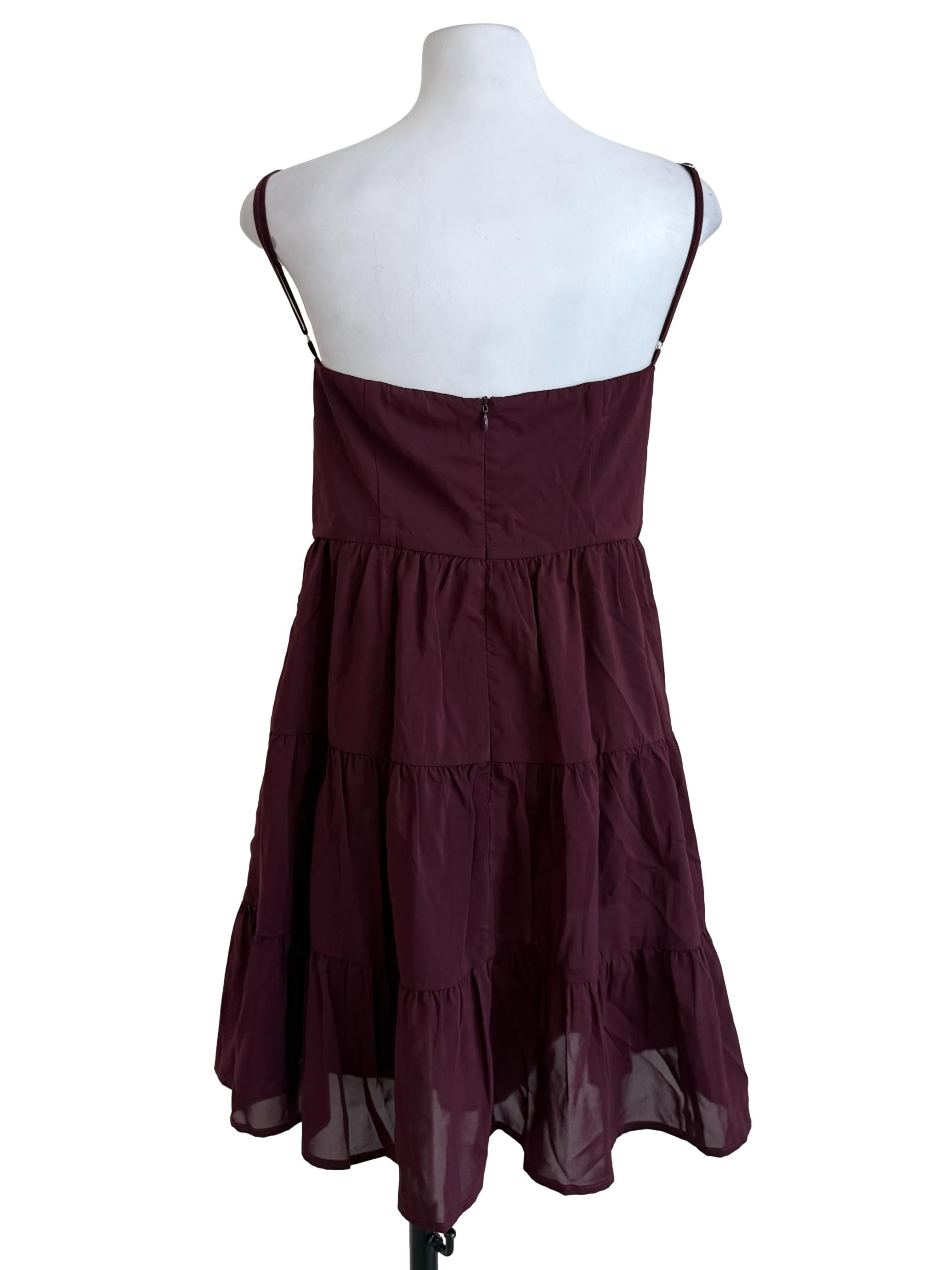 Scarlet Red Empire Dress