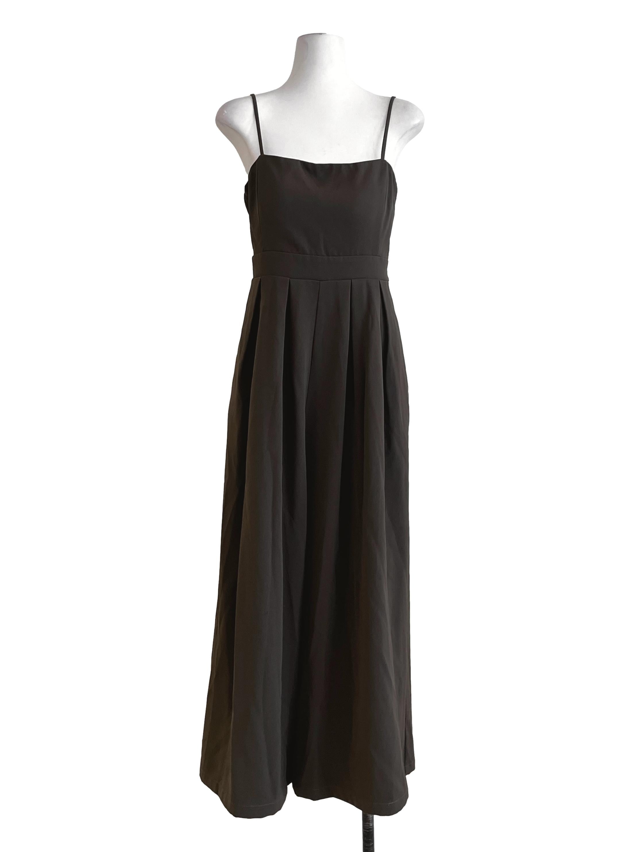 Seaweed Green Spaghetti Strap Jumpsuit