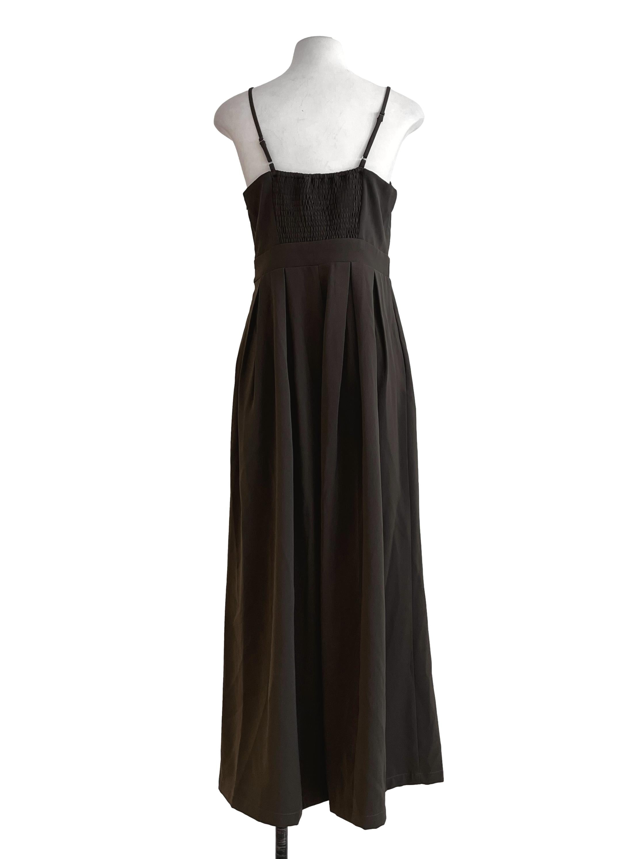 Seaweed Green Spaghetti Strap Jumpsuit
