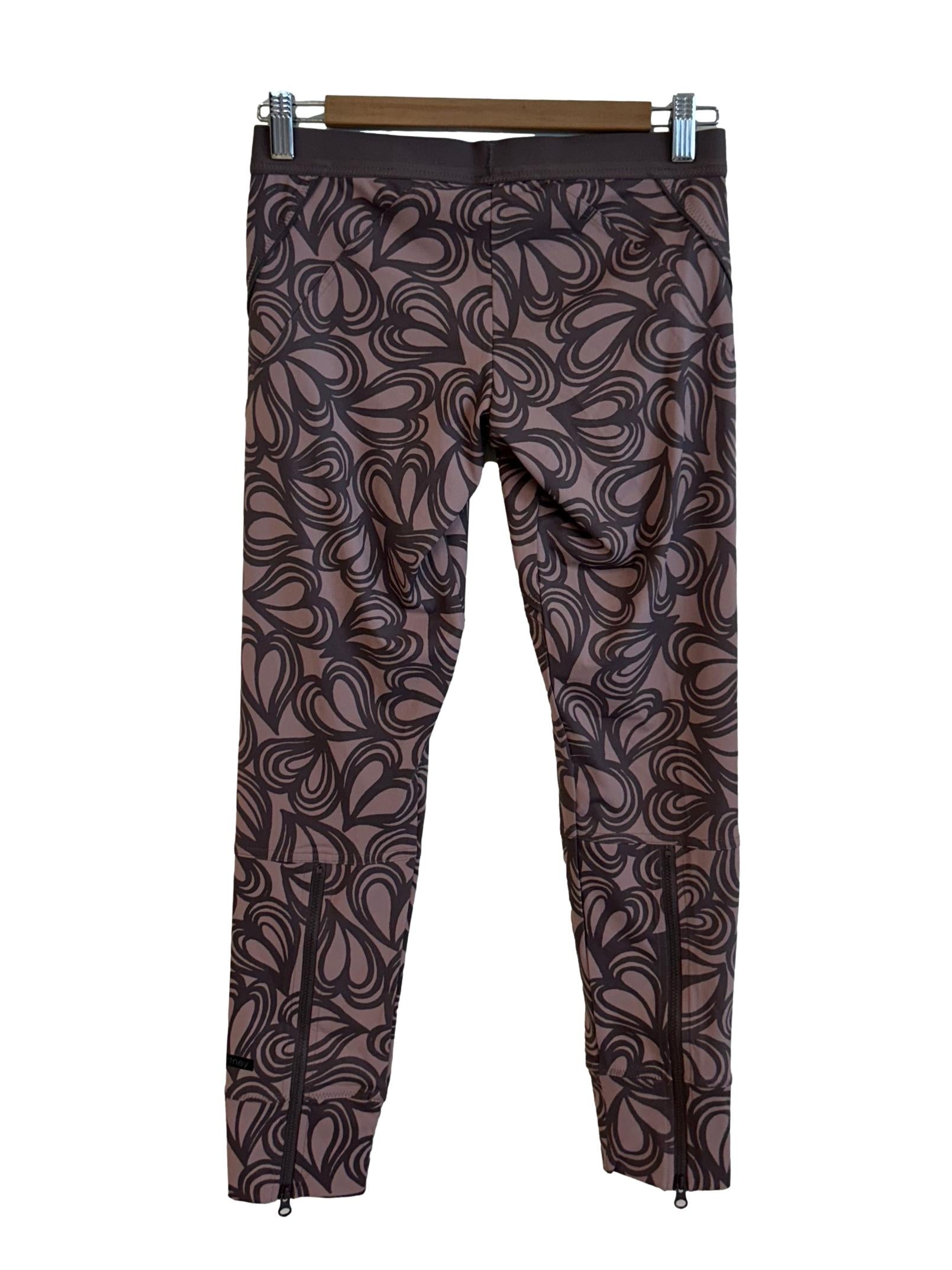 Bole Brown Printed Tights