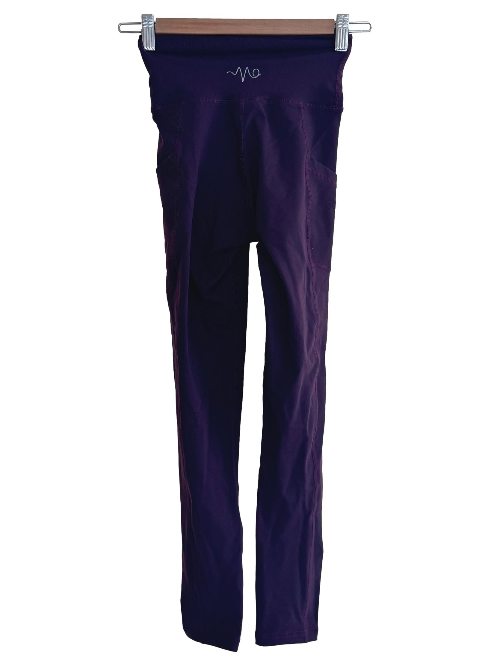 Eggplant Plain Tights