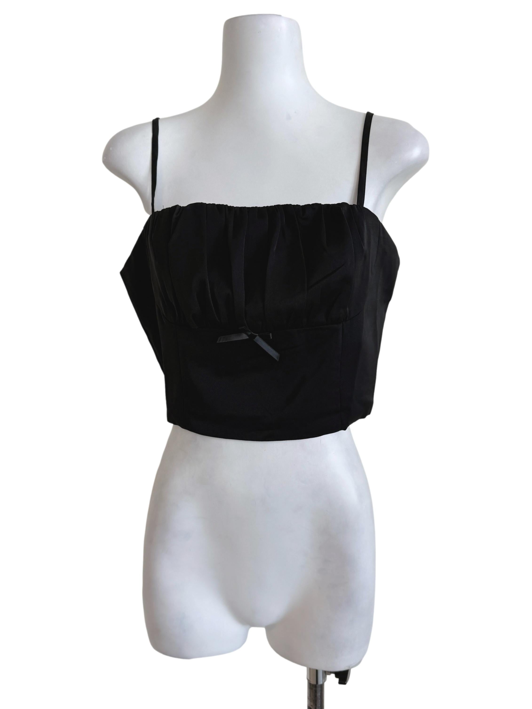 Black Spaghetti Strap Top