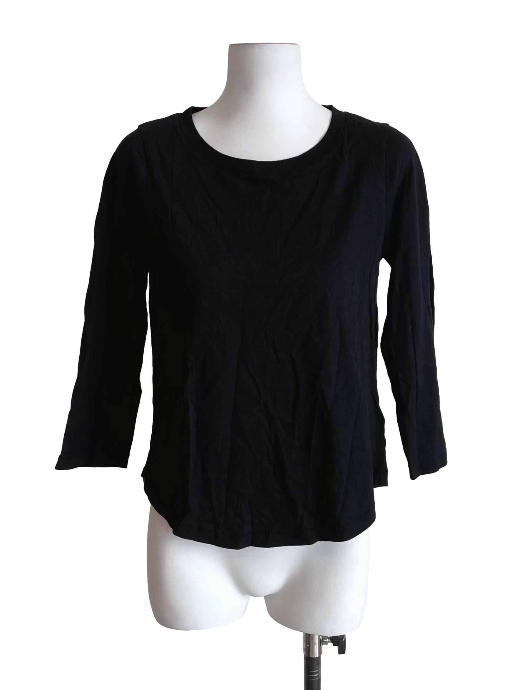 Black Long Sleeves Top