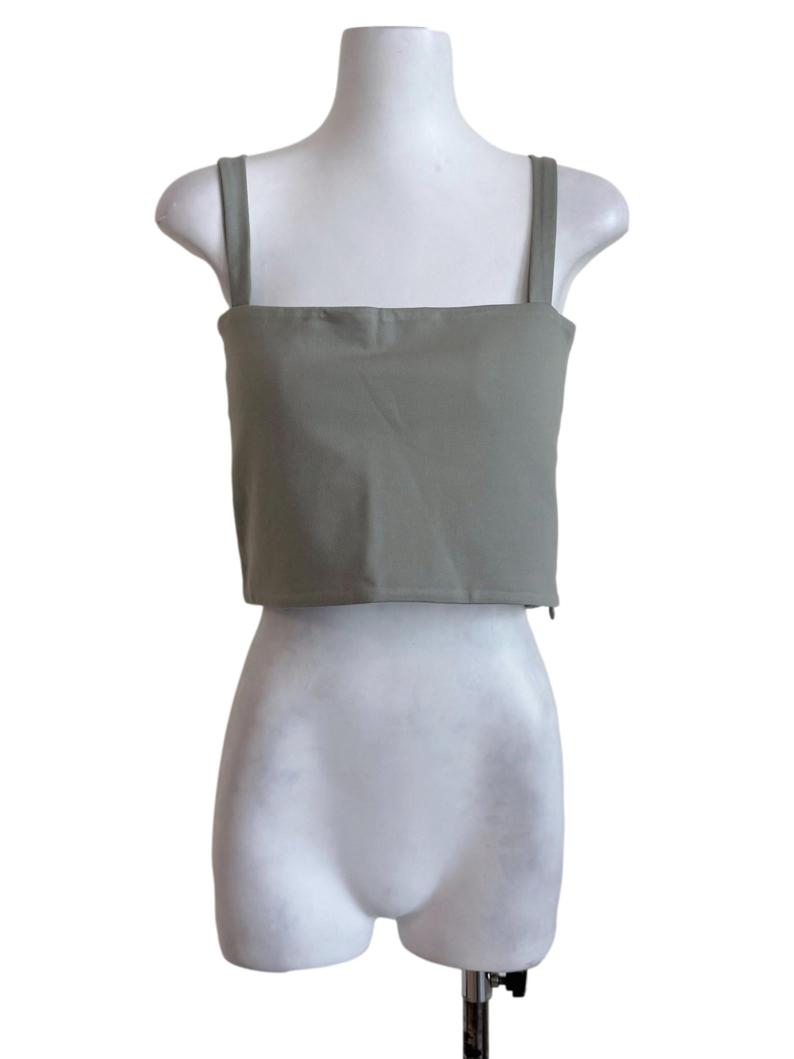 Mint Green Sleeveless Top