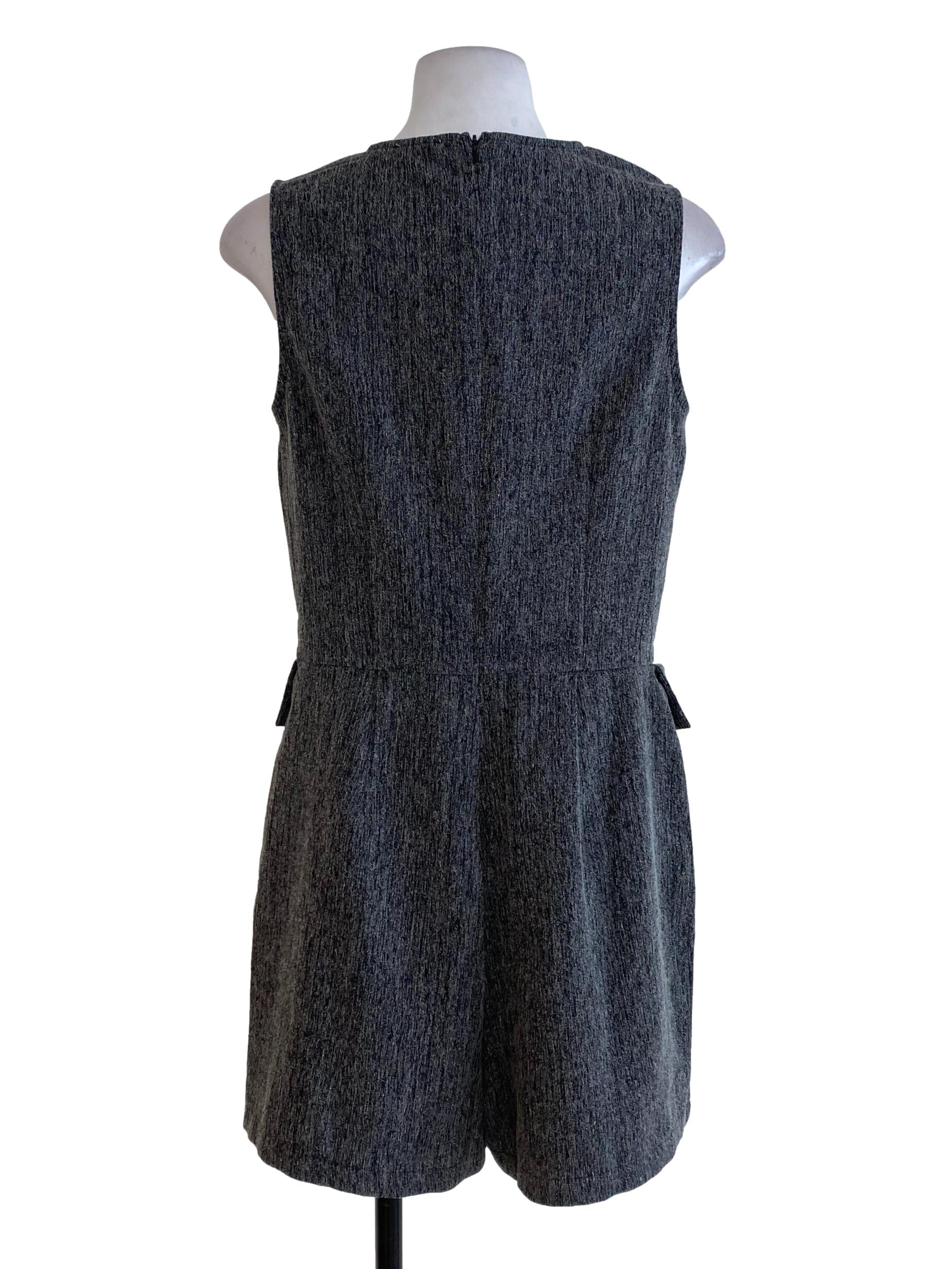 Black Round Neck Rompers