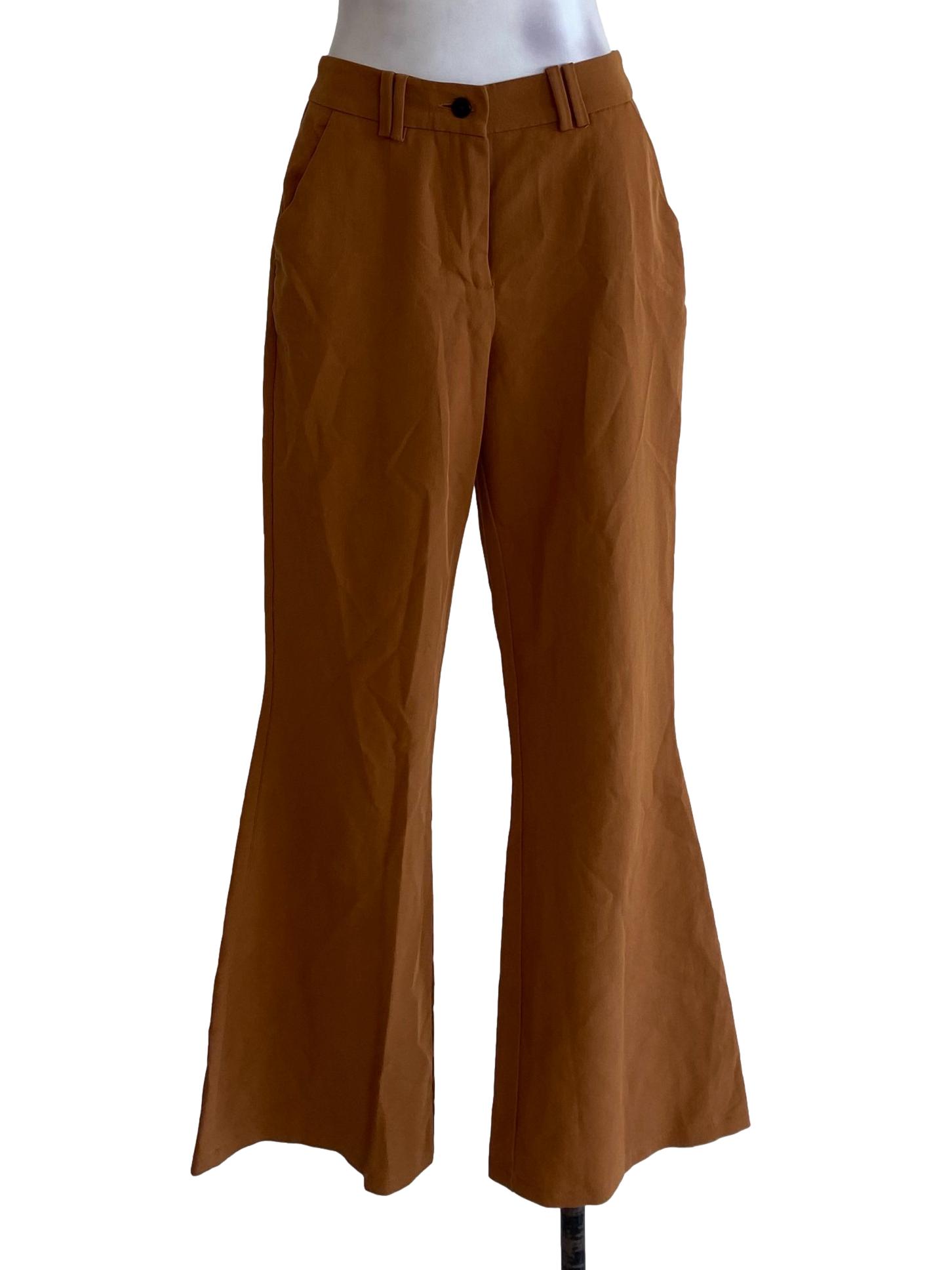 Brown Long Pants