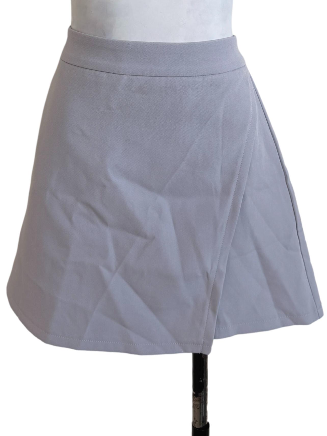 Periwinkle Purple A-Line Skirt