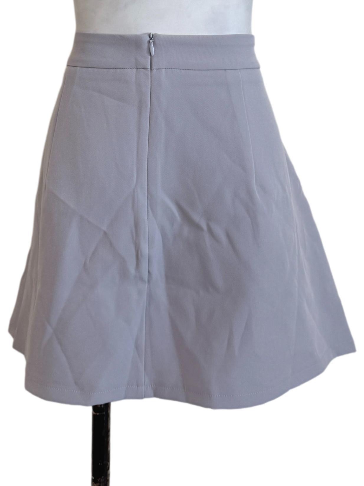 Periwinkle Purple A-Line Skirt