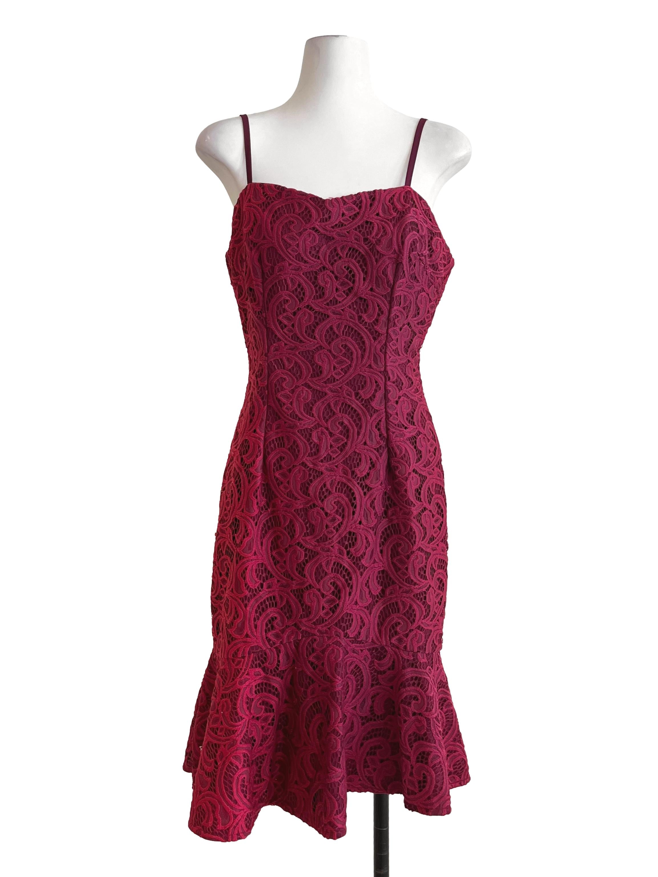 Candy Apple Sweetheart Drop Waist Dress