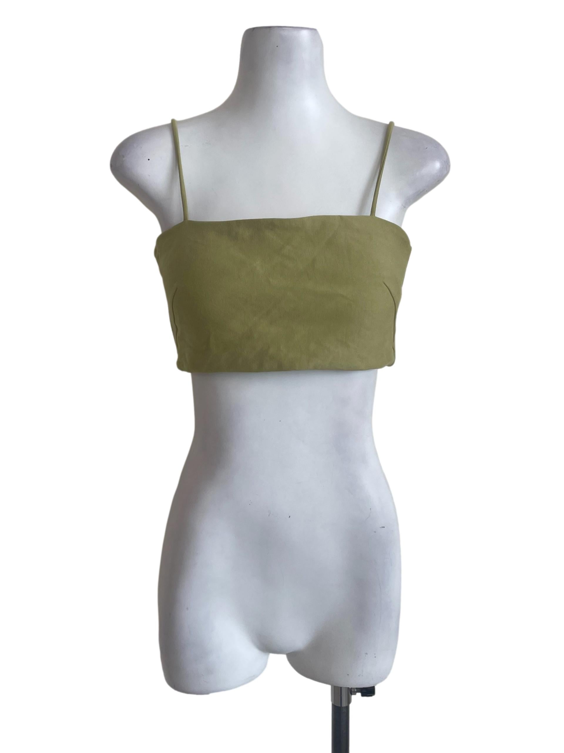 Olive Green Camisole Top