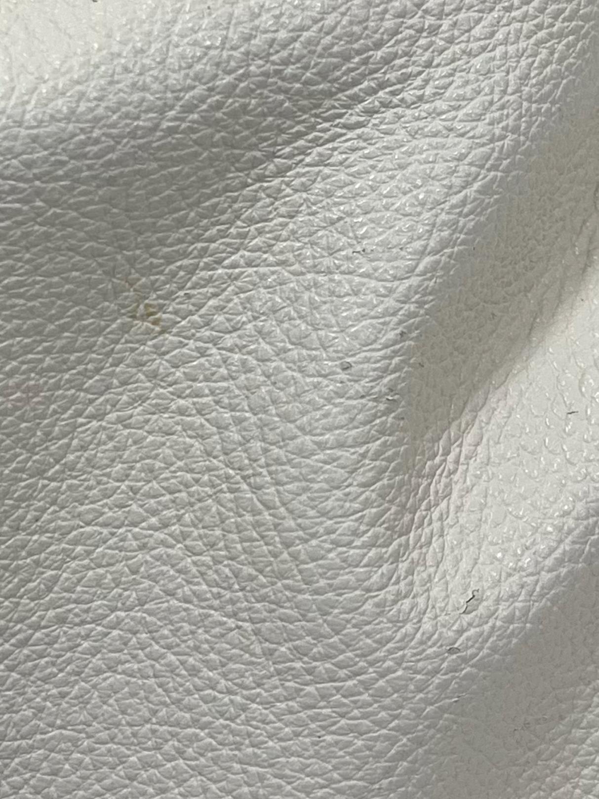 White Pebbled Leather Lexy Shoulder Bag CSN