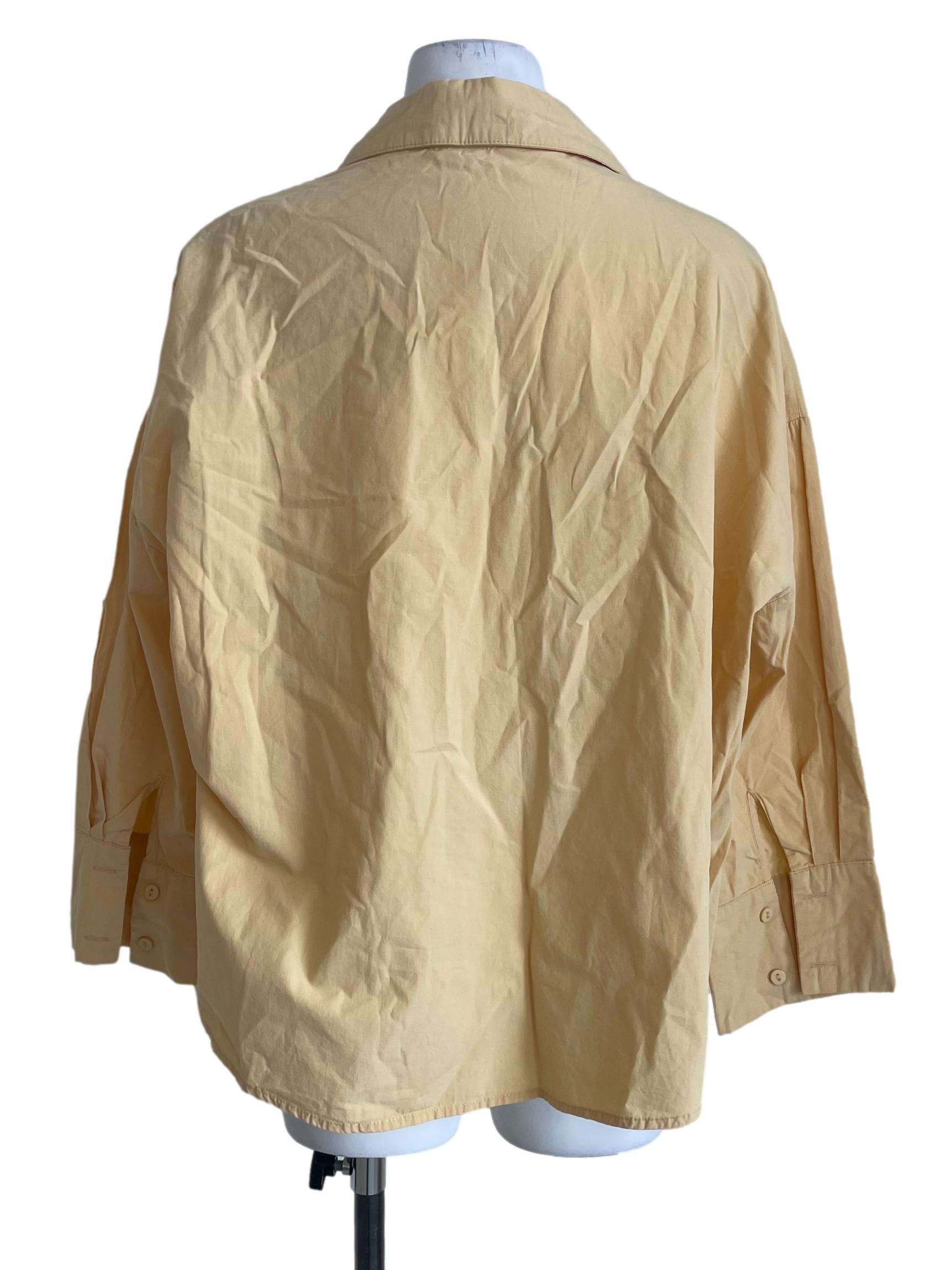 Royal Yellow Oversized Shirt