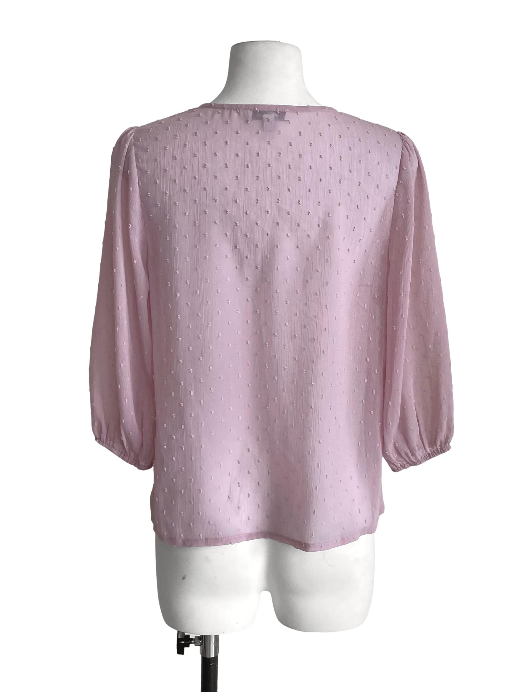 Lemonade Pink Balls Chiffon Blouse LB