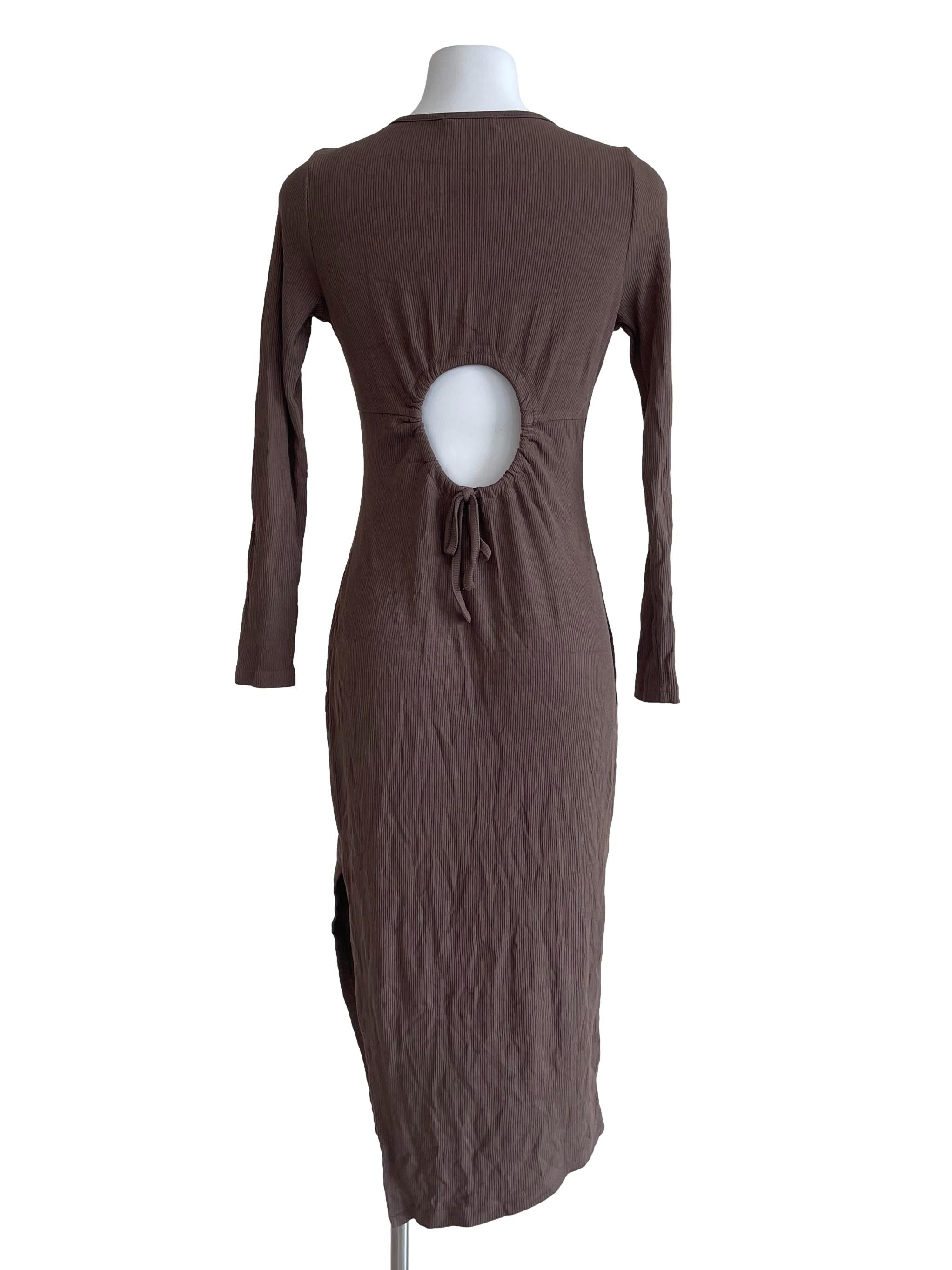 Dark Cocoa Long Dress