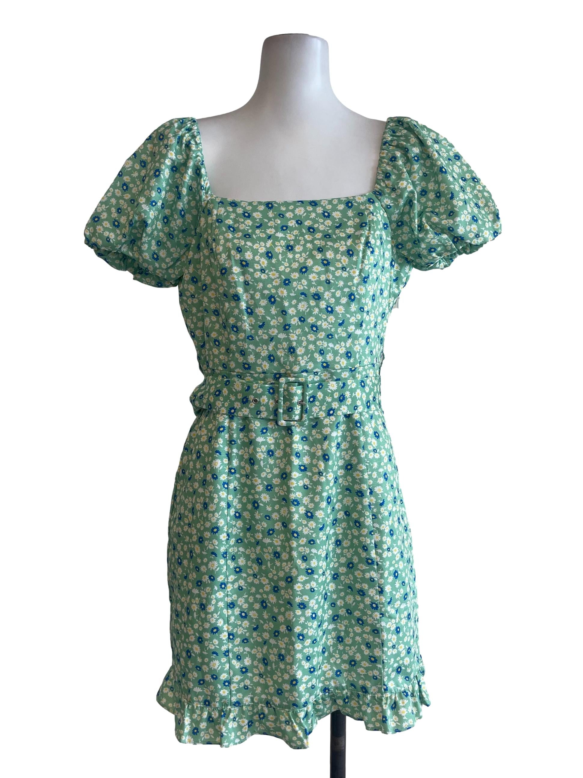 Lush Green Dress