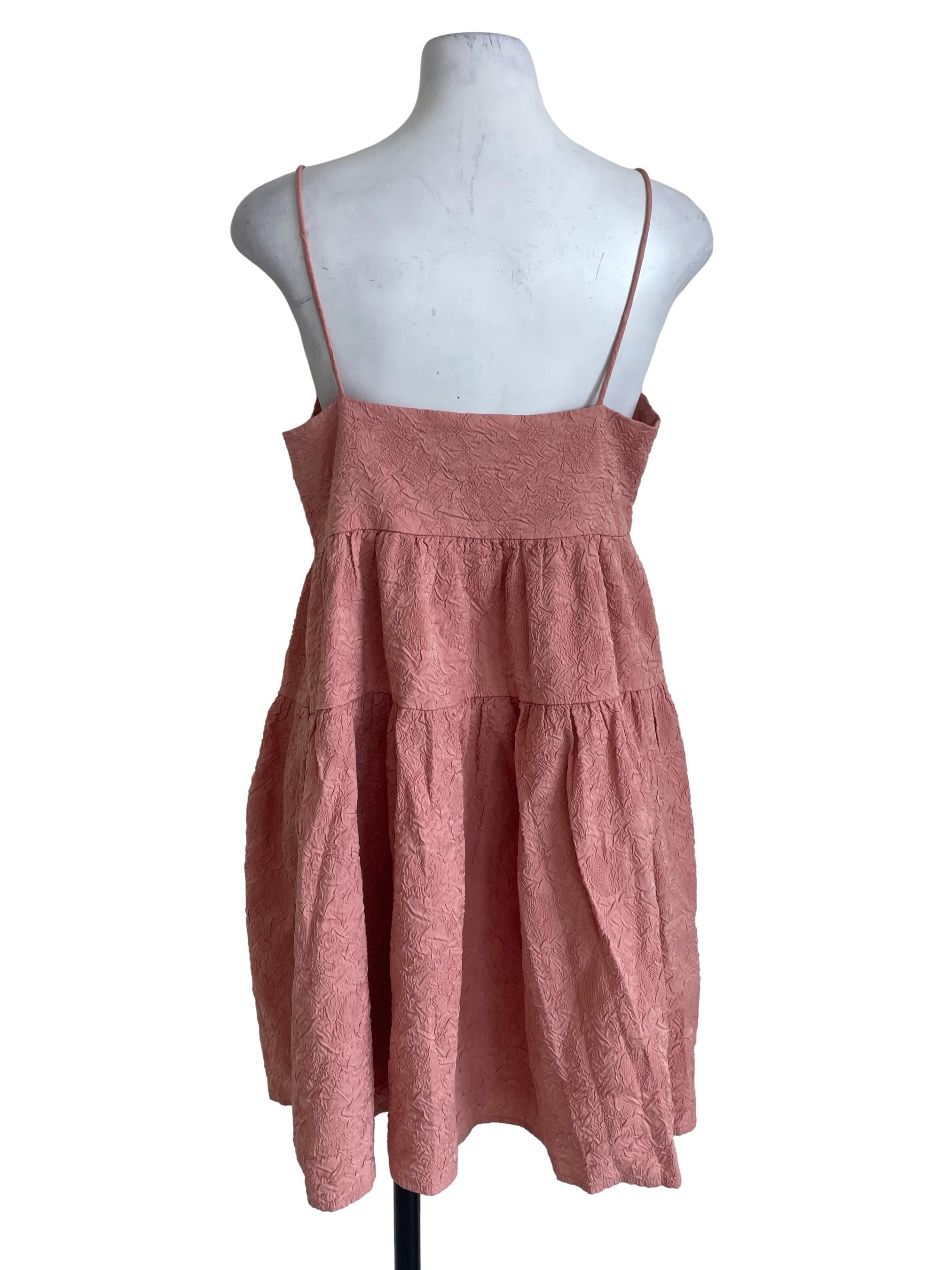 Rose Gold Tiered Dress