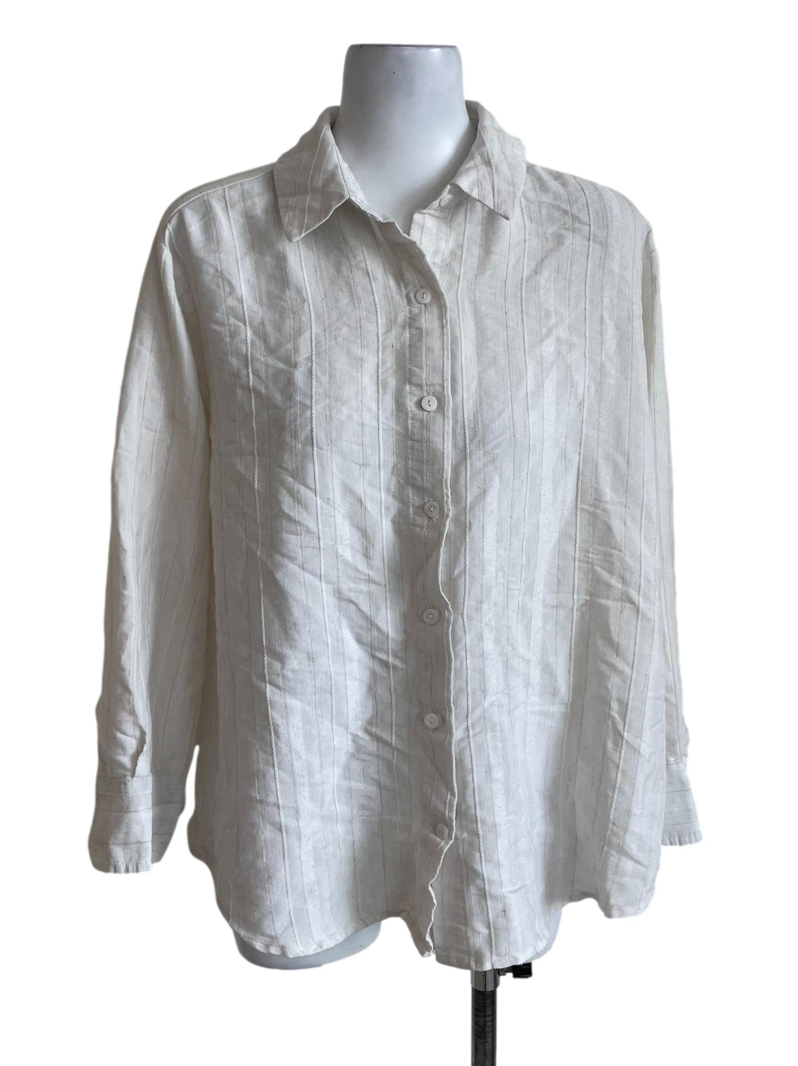 Ivory Striped Shirt