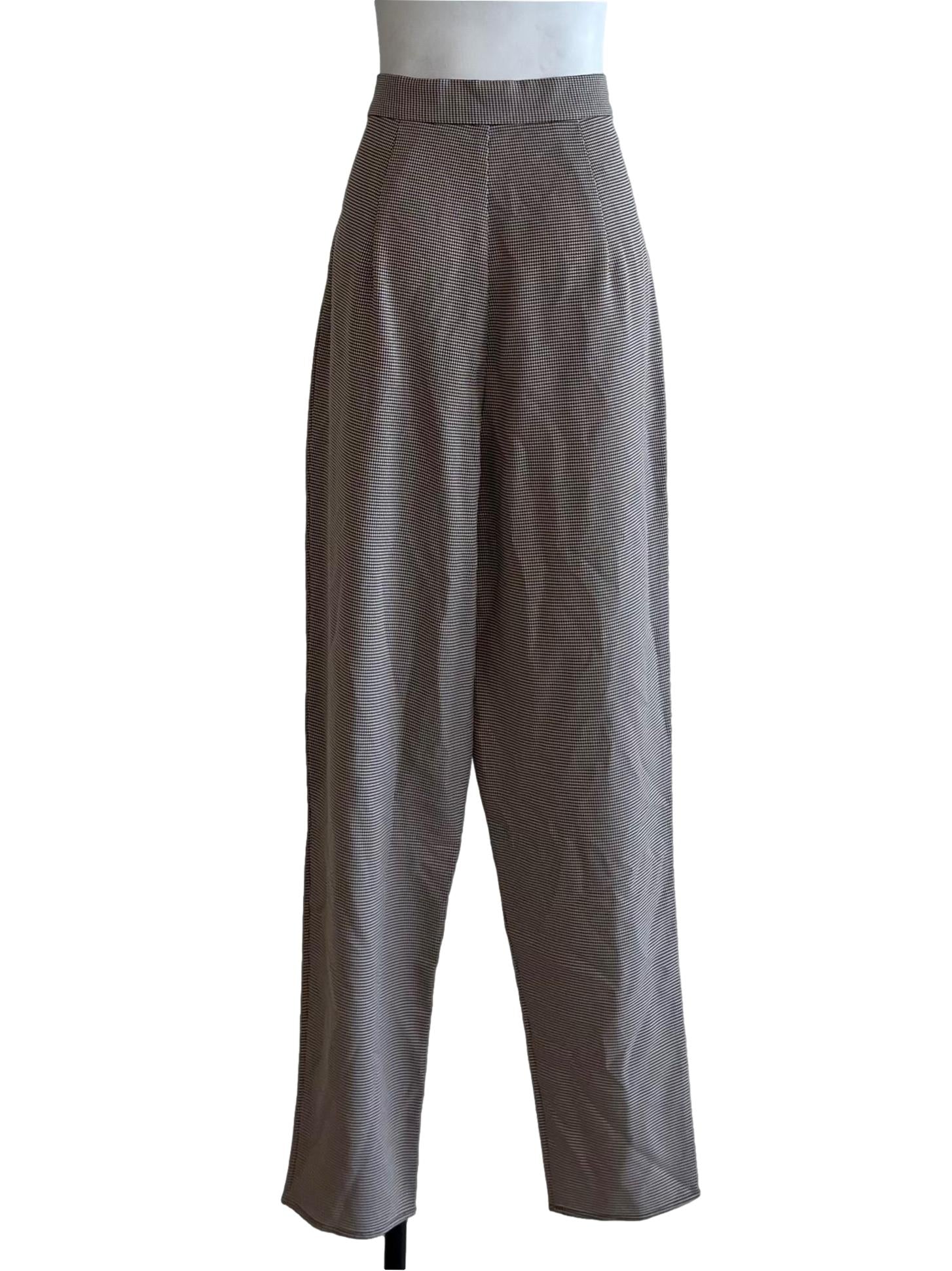 Gingerbread Brown Nailshead Formal Pants
