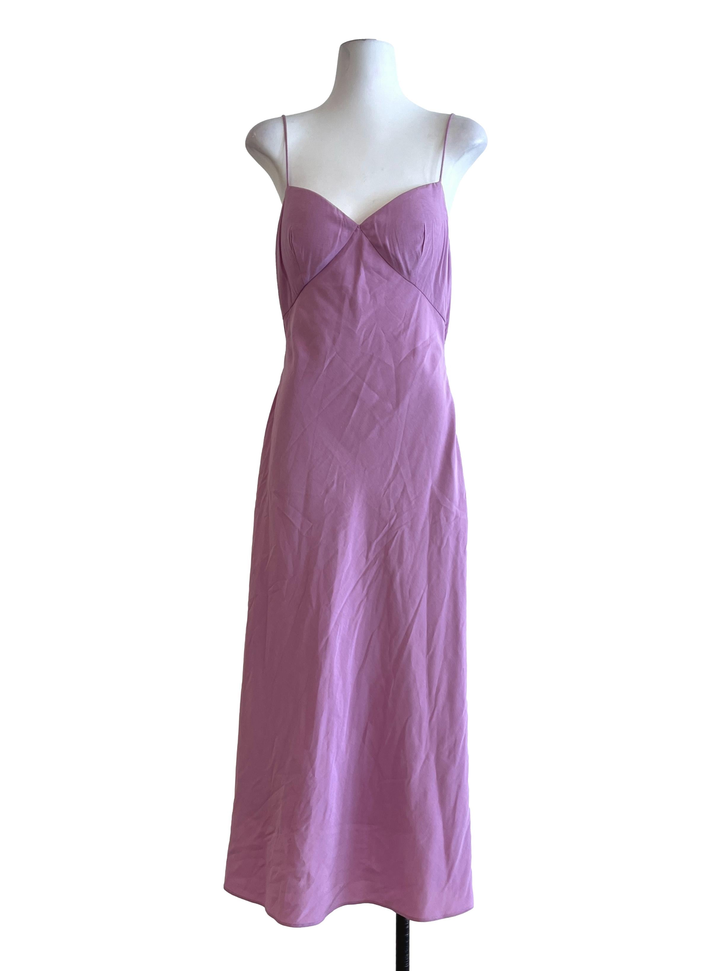 Taffy Pink Slip Dress LB