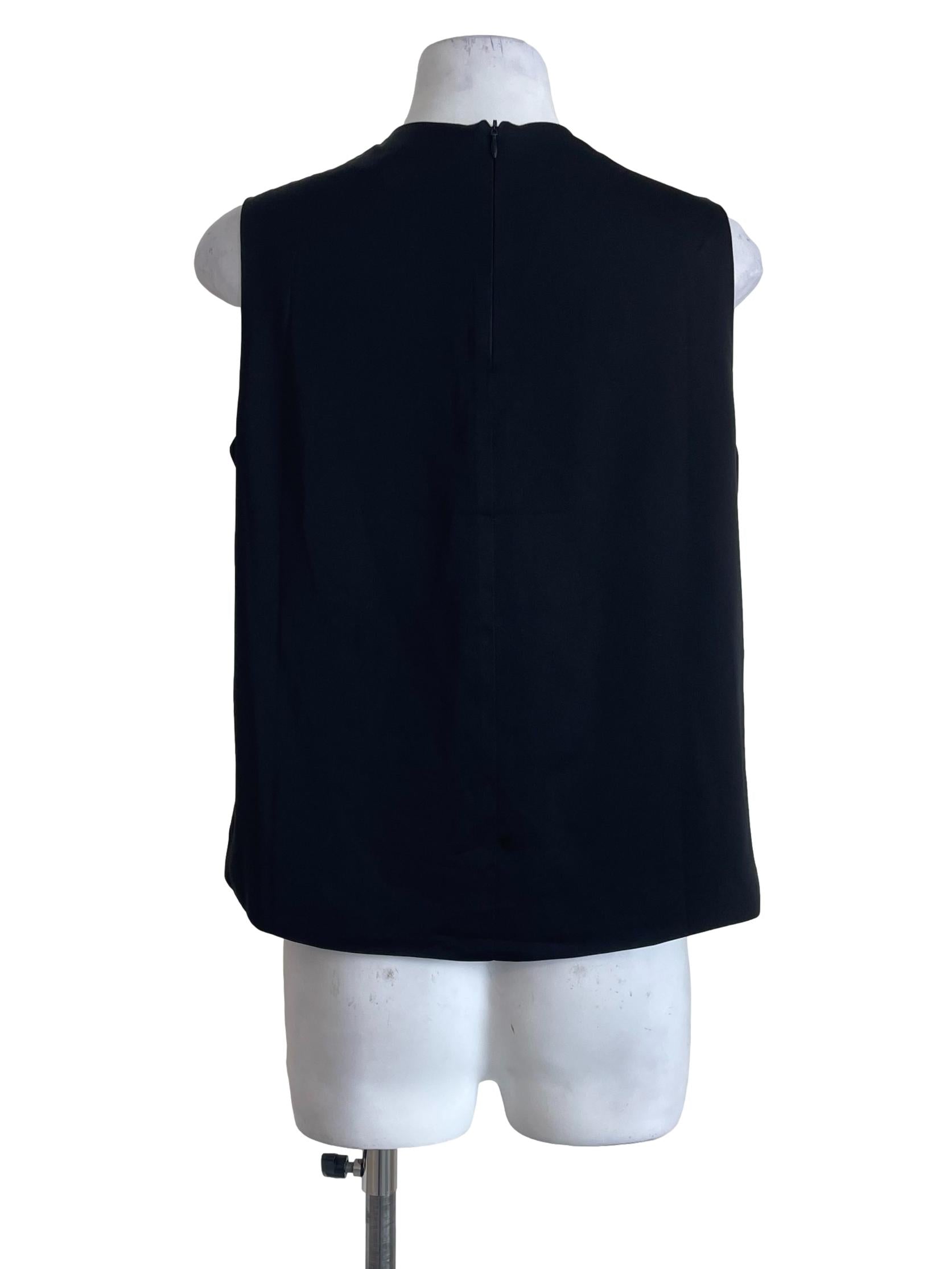 Black Flowy Blouse