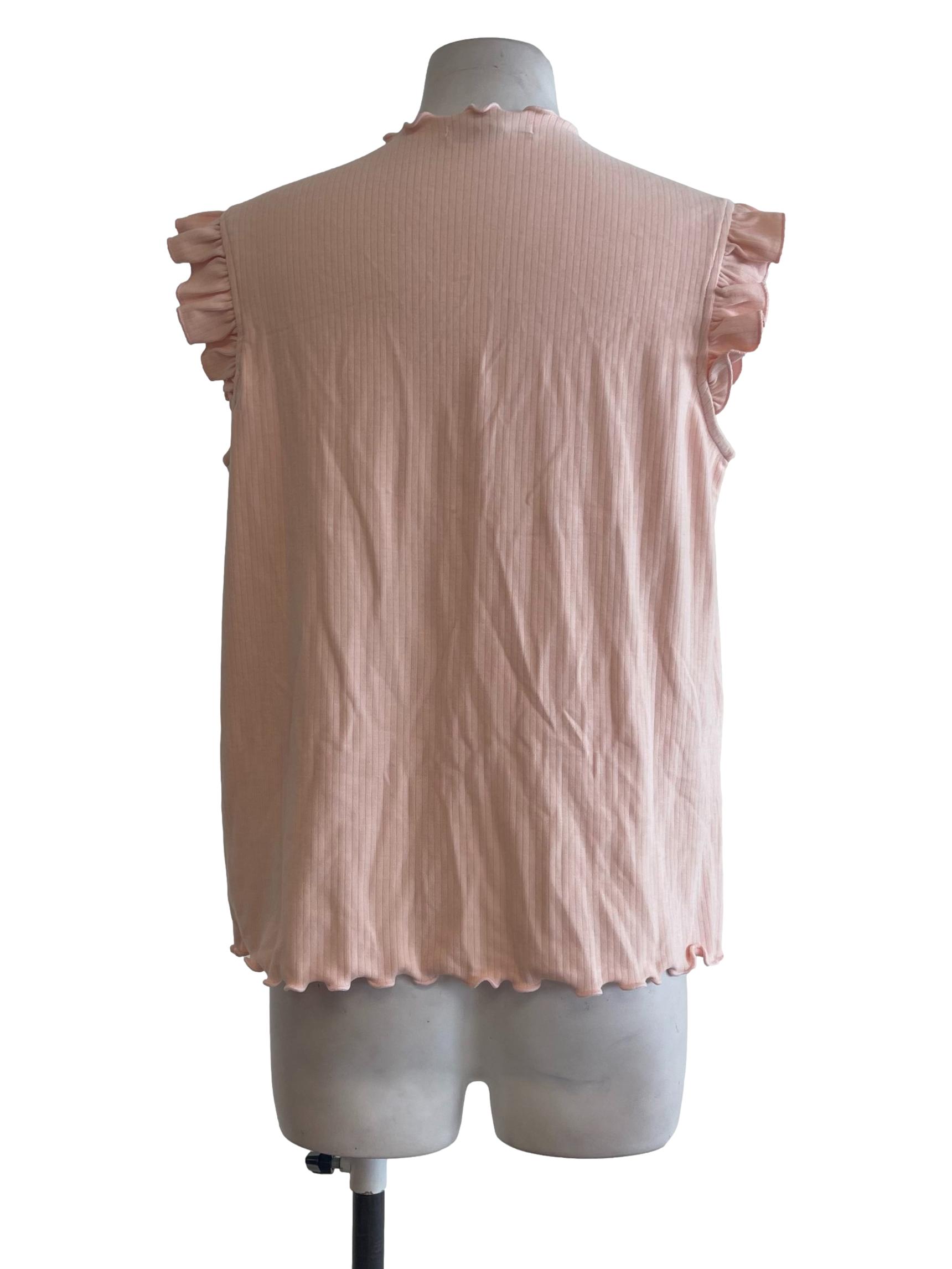Peach Cotton Top