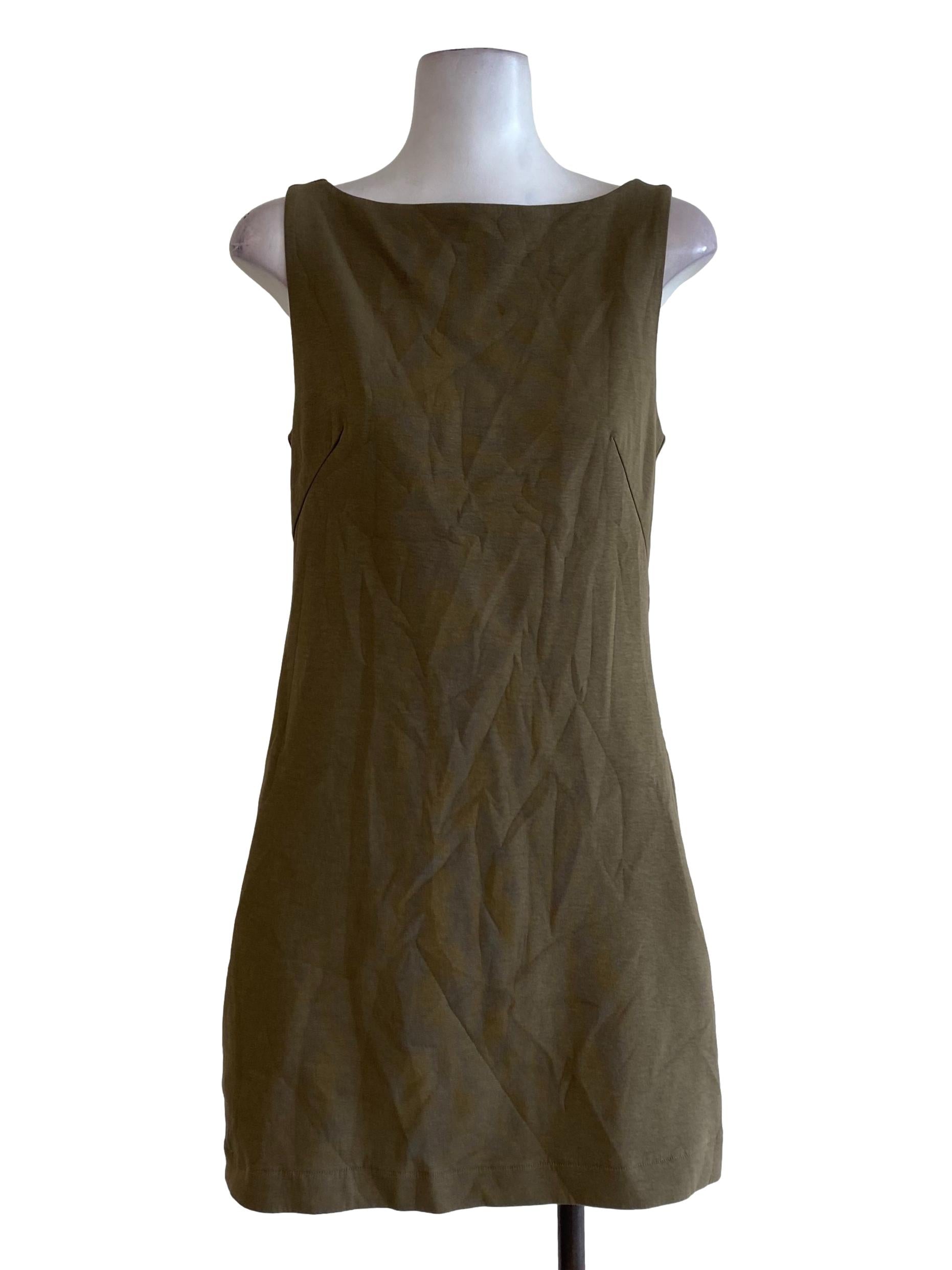 Army Green Shift Dress