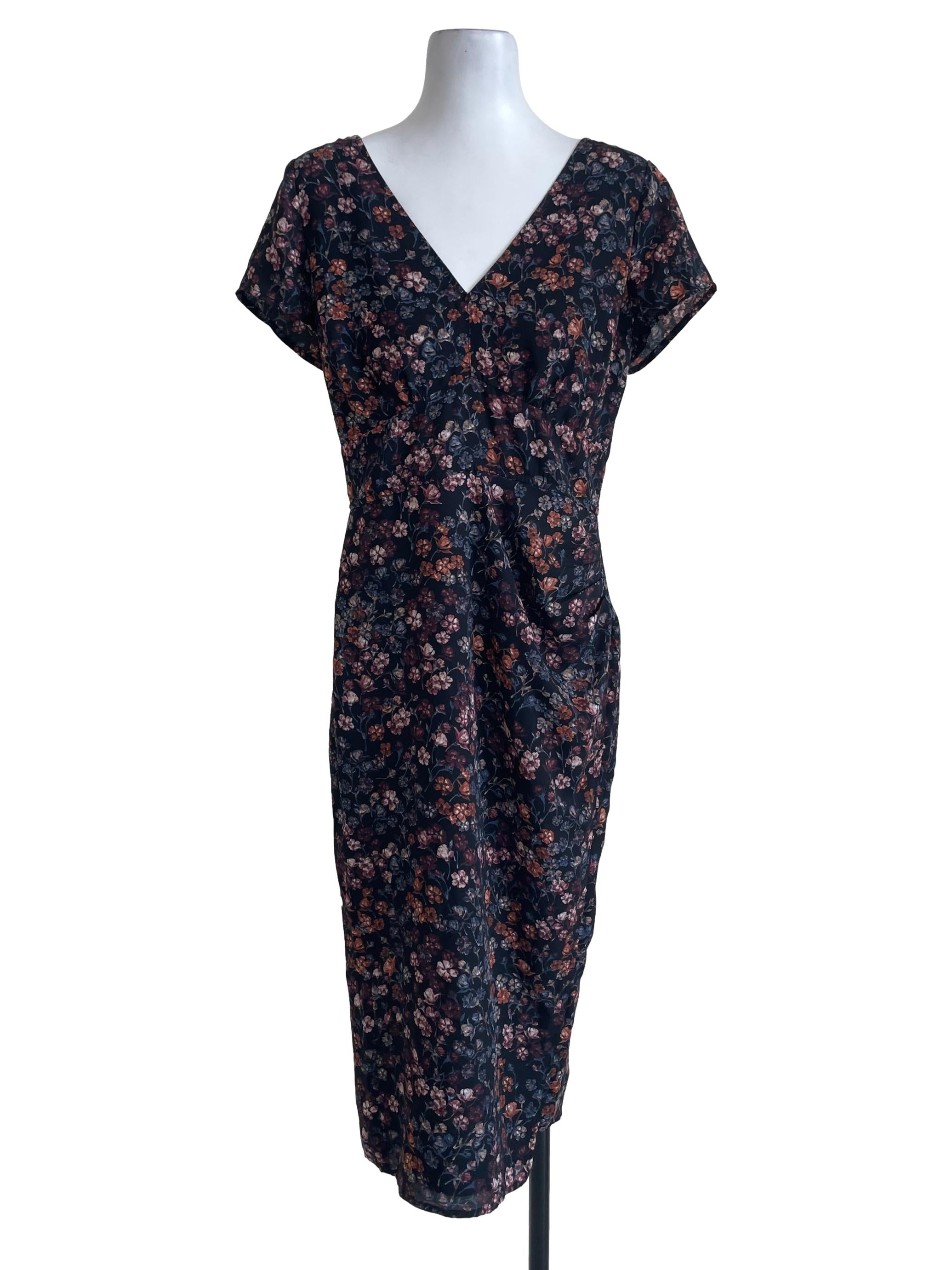 Black Floral Dress