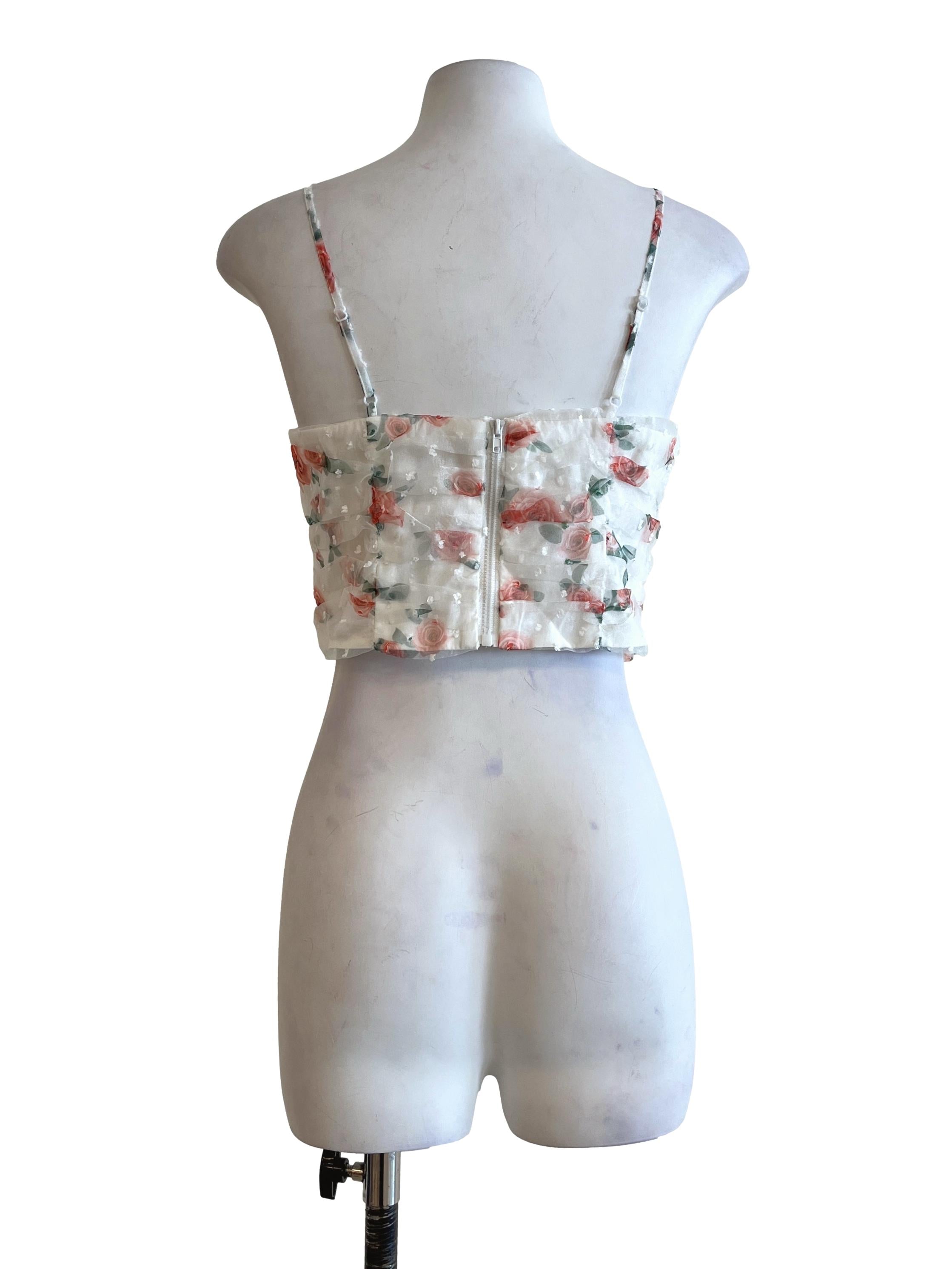 Pearl White Spaghetti Sleeveless Top
