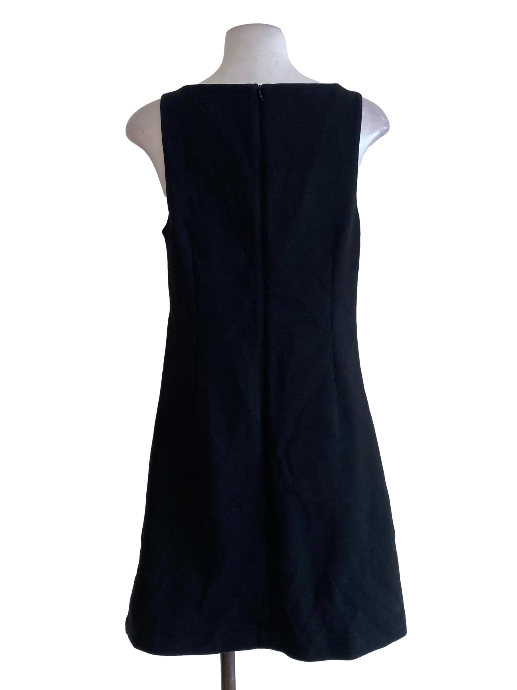 Black Shift Mini Dress