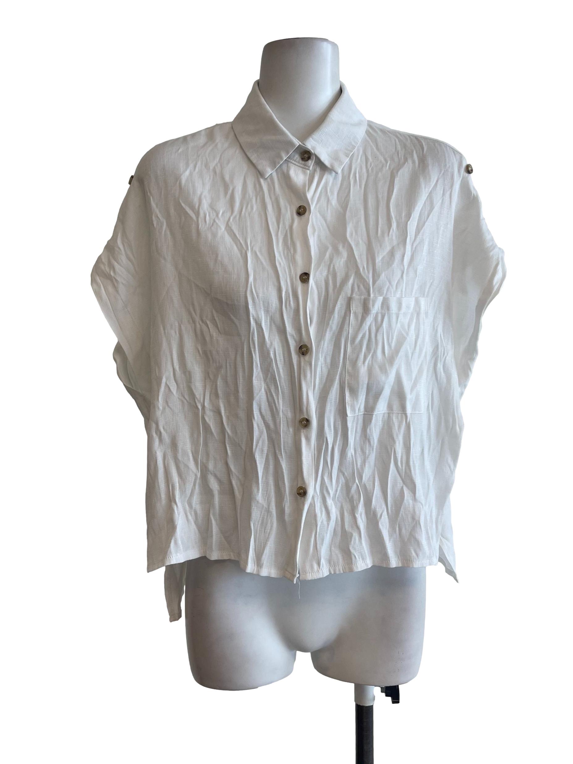 White Linen Shirt